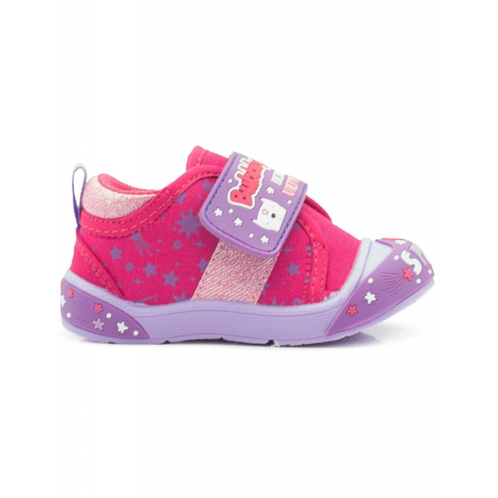Tenis Para Niña Bubble Gummers Gatito Puntera Protección 