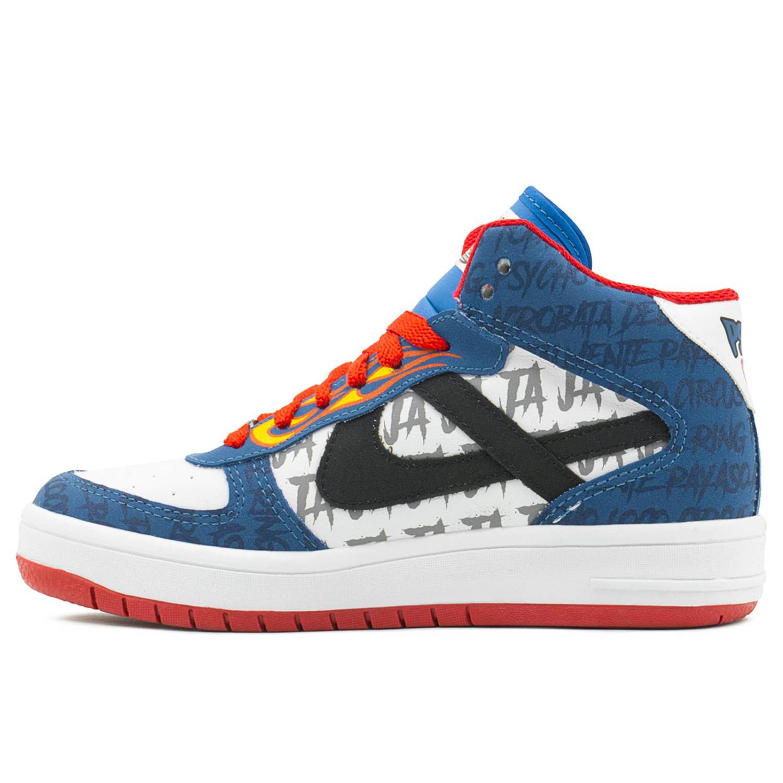 Tenis Panam Edicion Especial Lucha Libre Aaa Psycho Clown