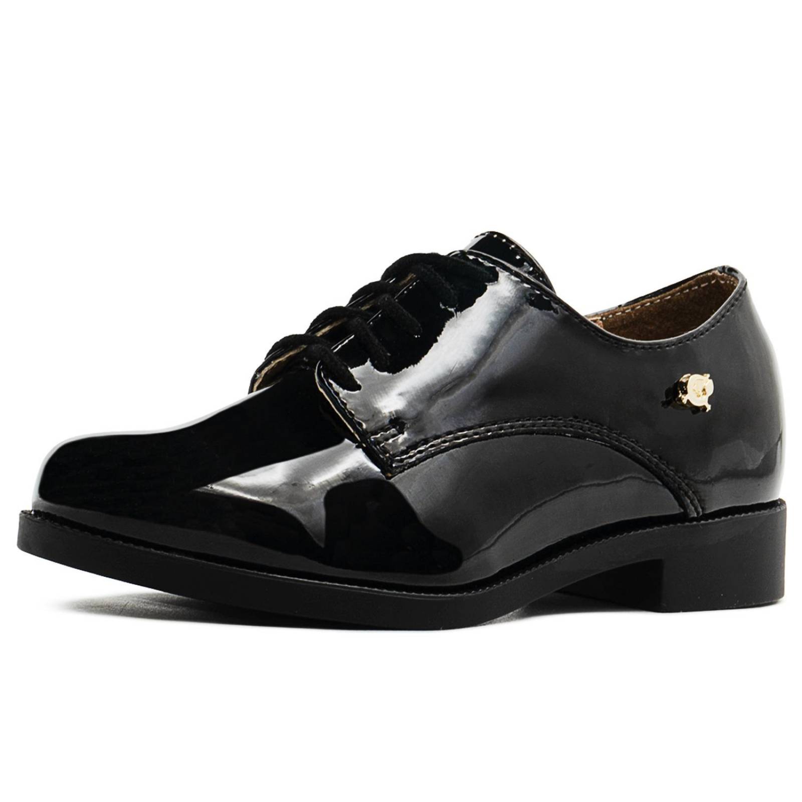Mocasin Elegante Formal Niña Escolar Juvenil Negro 17-21 
