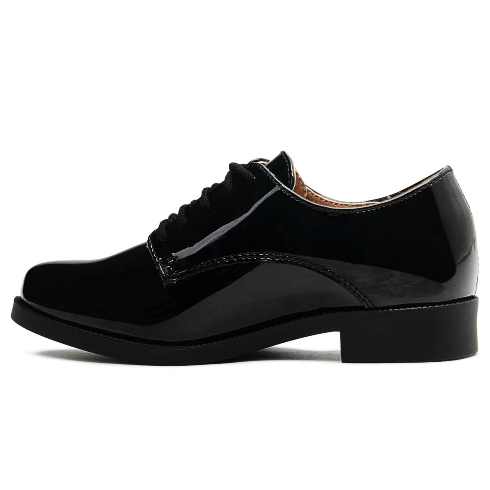 Mocasin Elegante Formal Niña Escolar Juvenil Negro 17-21 
