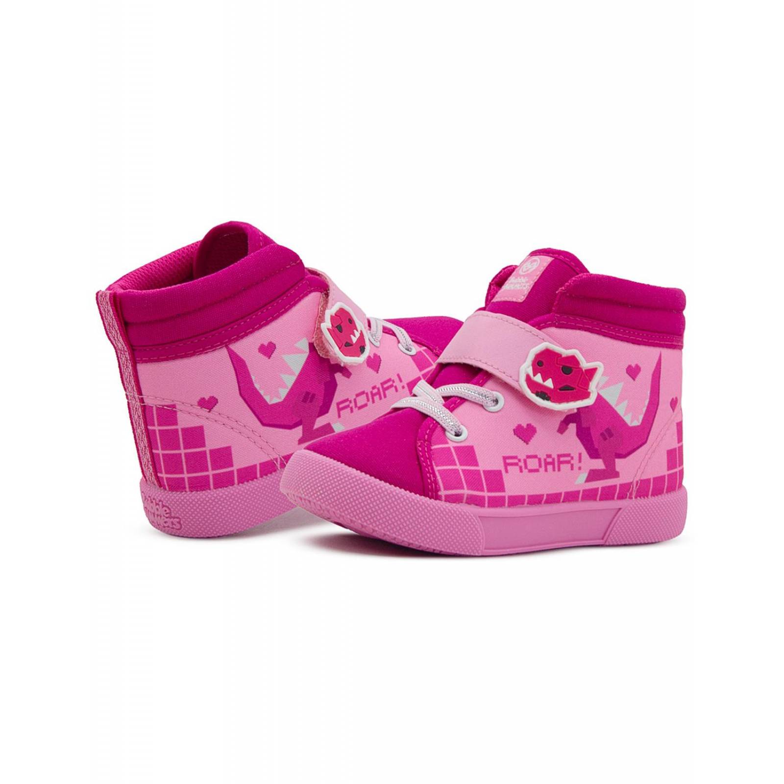 Tenis Bota Bubble Gummers Para Niña Sox Color Rosa 12-17 