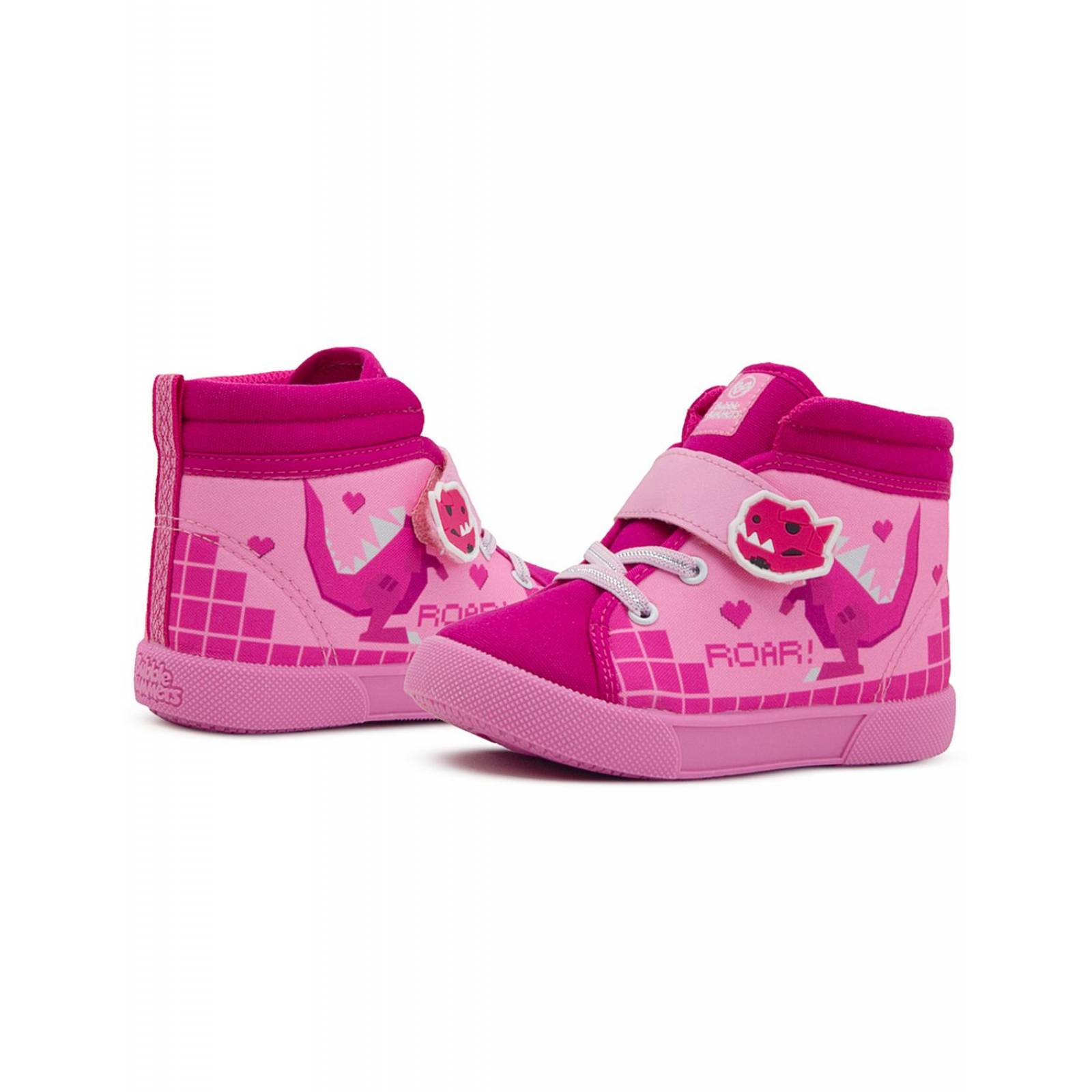 Tenis Bota Bubble Gummers Para Niña Sox Color Rosa 12-17 