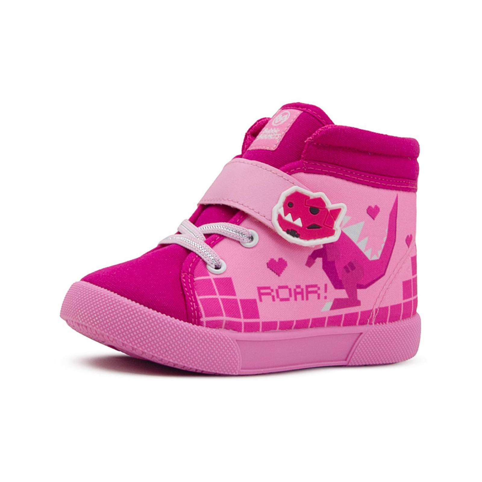 Tenis Bota Bubble Gummers Para Niña Sox Color Rosa 12-17 