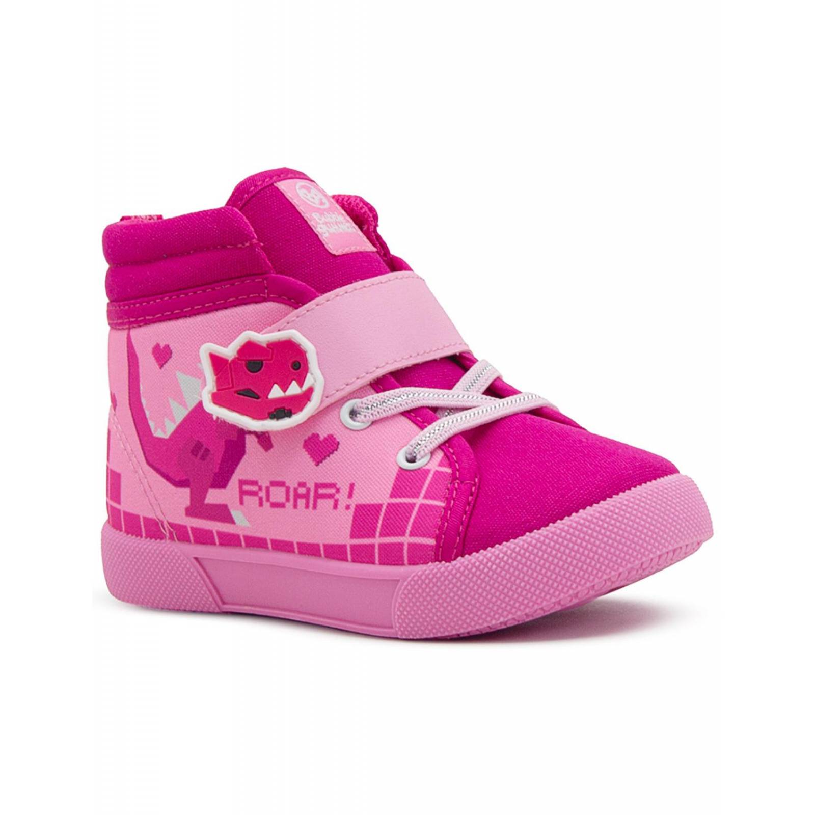 Tenis Bota Bubble Gummers Para Niña Sox Color Rosa 12-17 