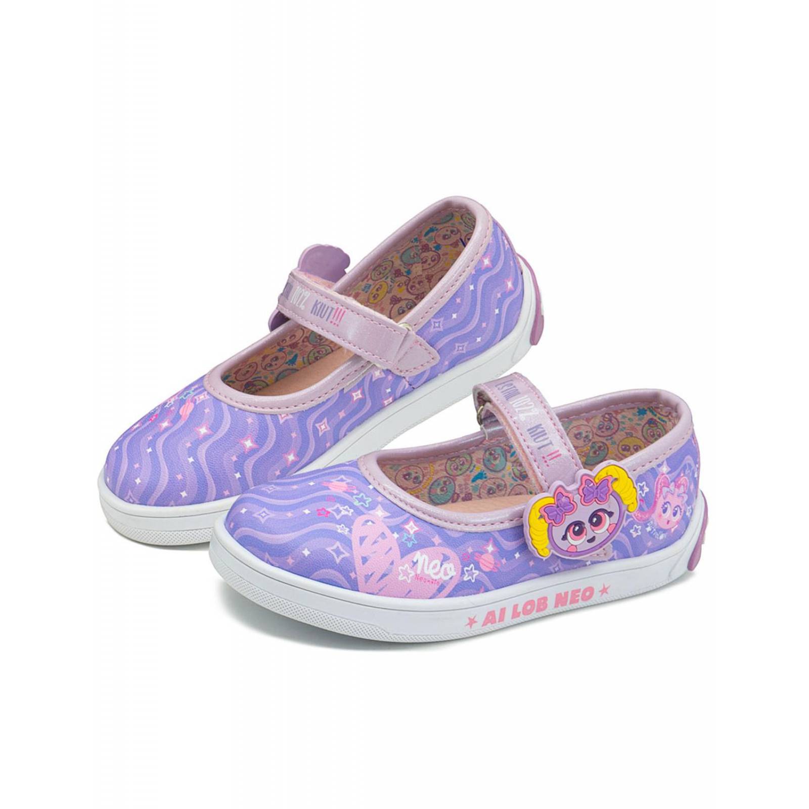Ballerina Distroller Antiderrapante Casual Niña Lila 12-17