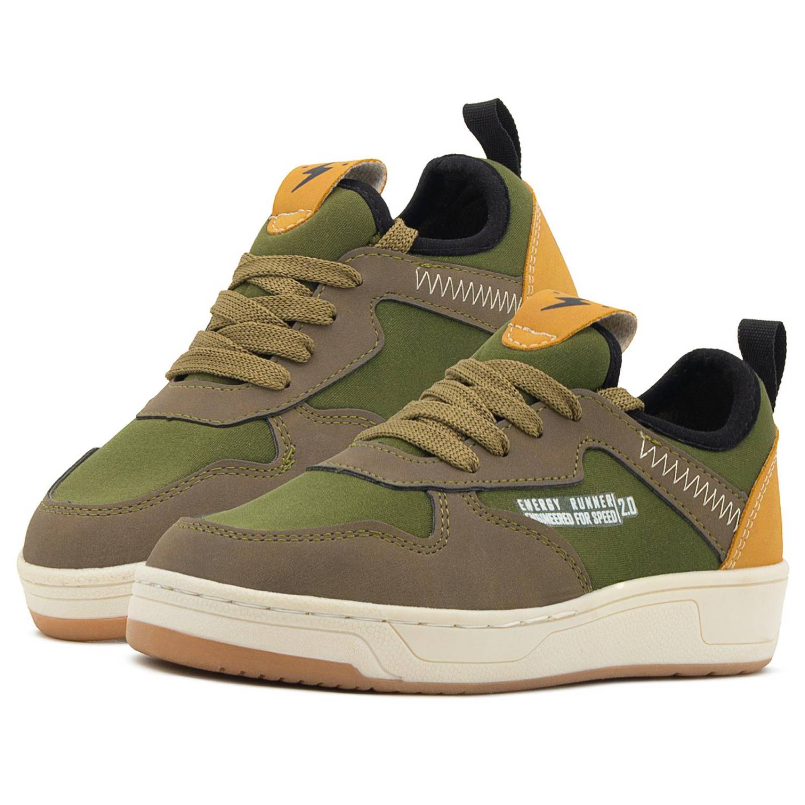 Tropicana Tenis Niño Estilo Militar Casual Antiderrapante