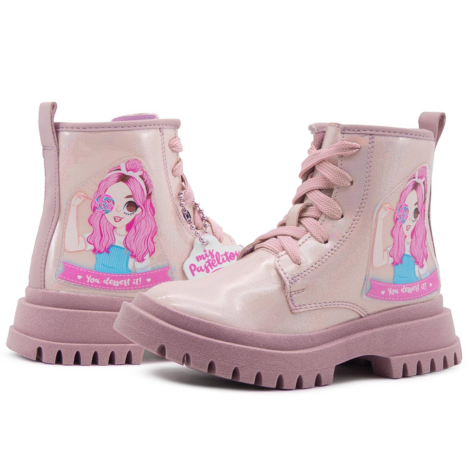 Bota Tropicana para Niña Mis Pastelito Antiderrapante Casual 