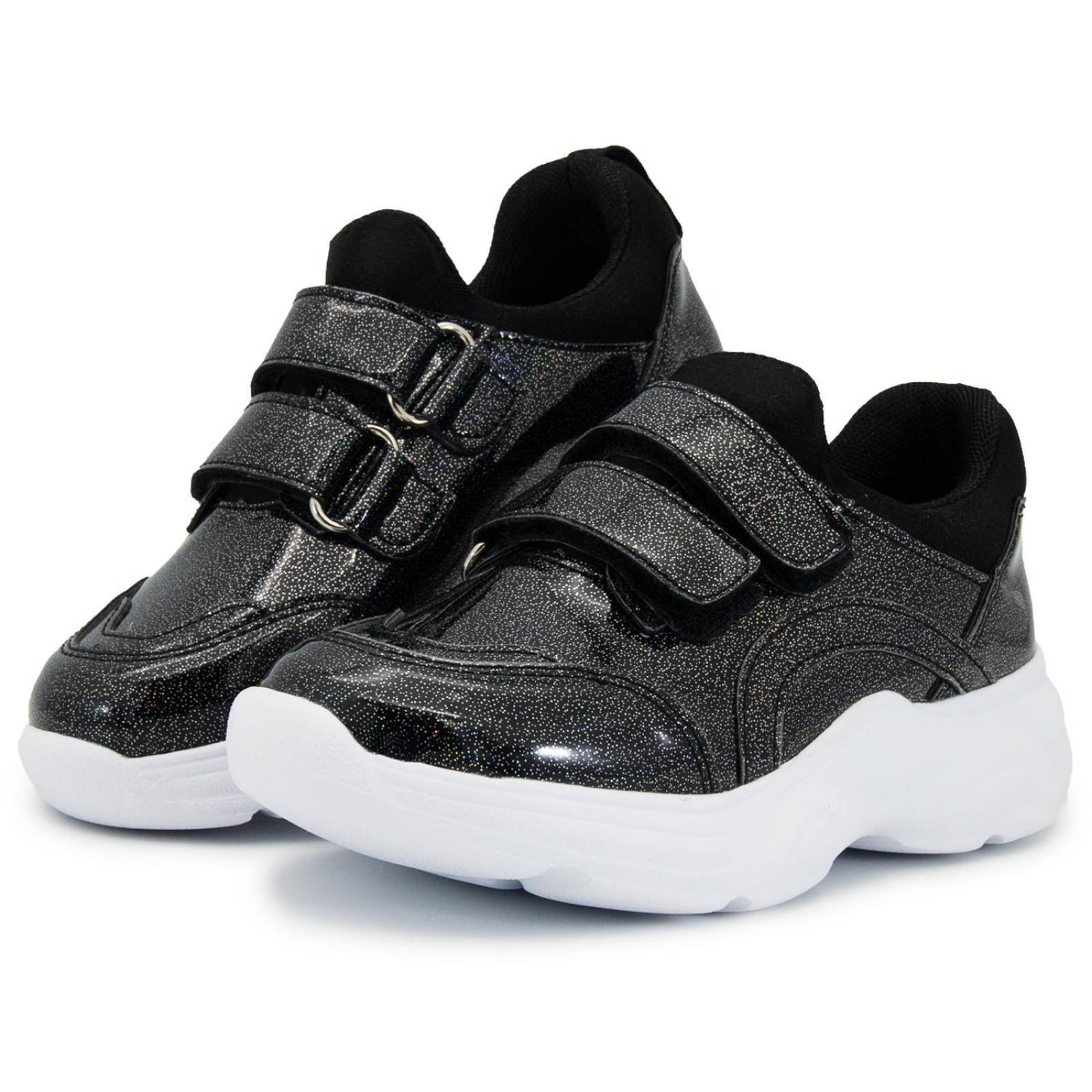 Tenis Tropicana Para Niña Casual Antiderrapante Negro 18-26