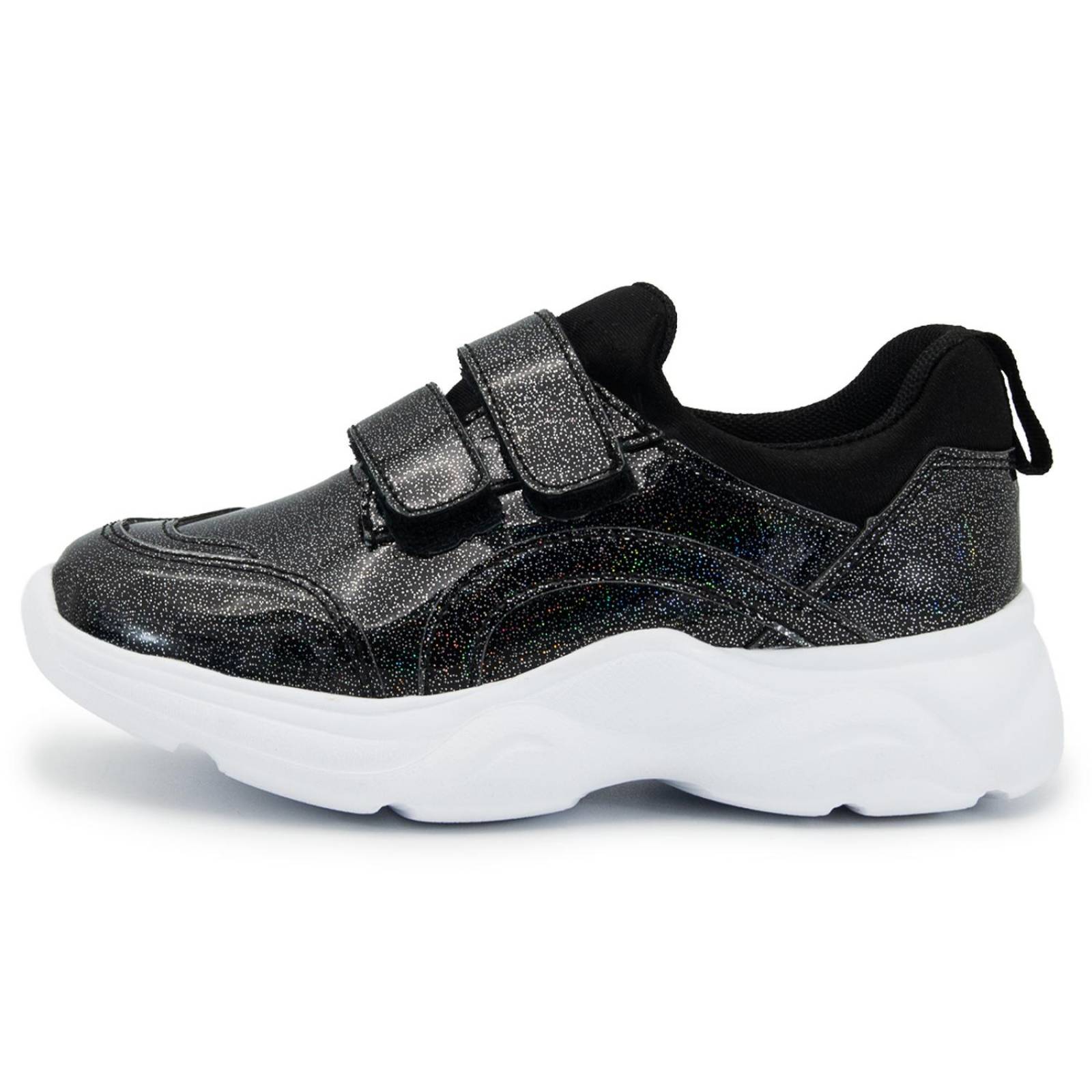 Tenis Tropicana Para Niña Casual Antiderrapante Negro 18-26