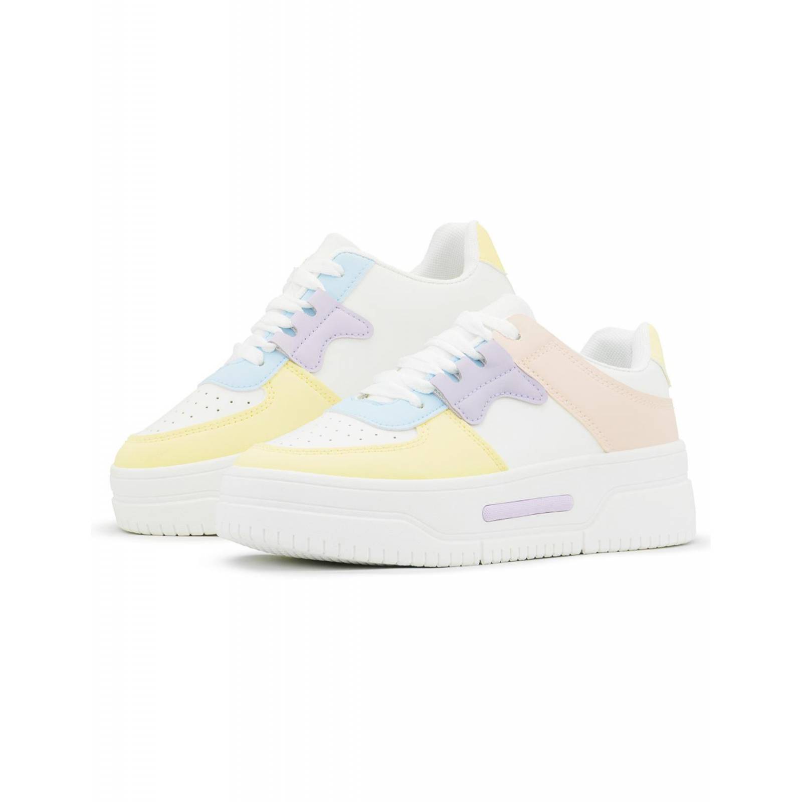 Tenis Casual Moda Para Mujer 22-26 Multicolor Ligeros