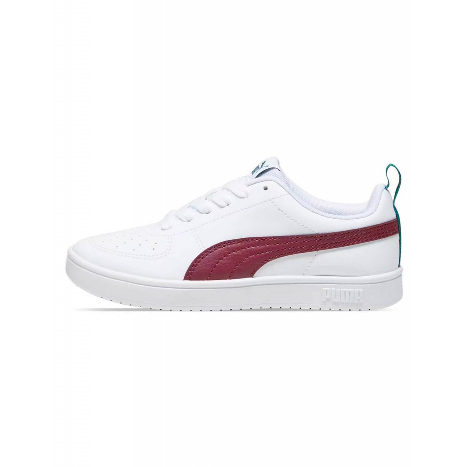 Tenis Puma Para Dama Deportivos Running Blanco-Vino 22-25 