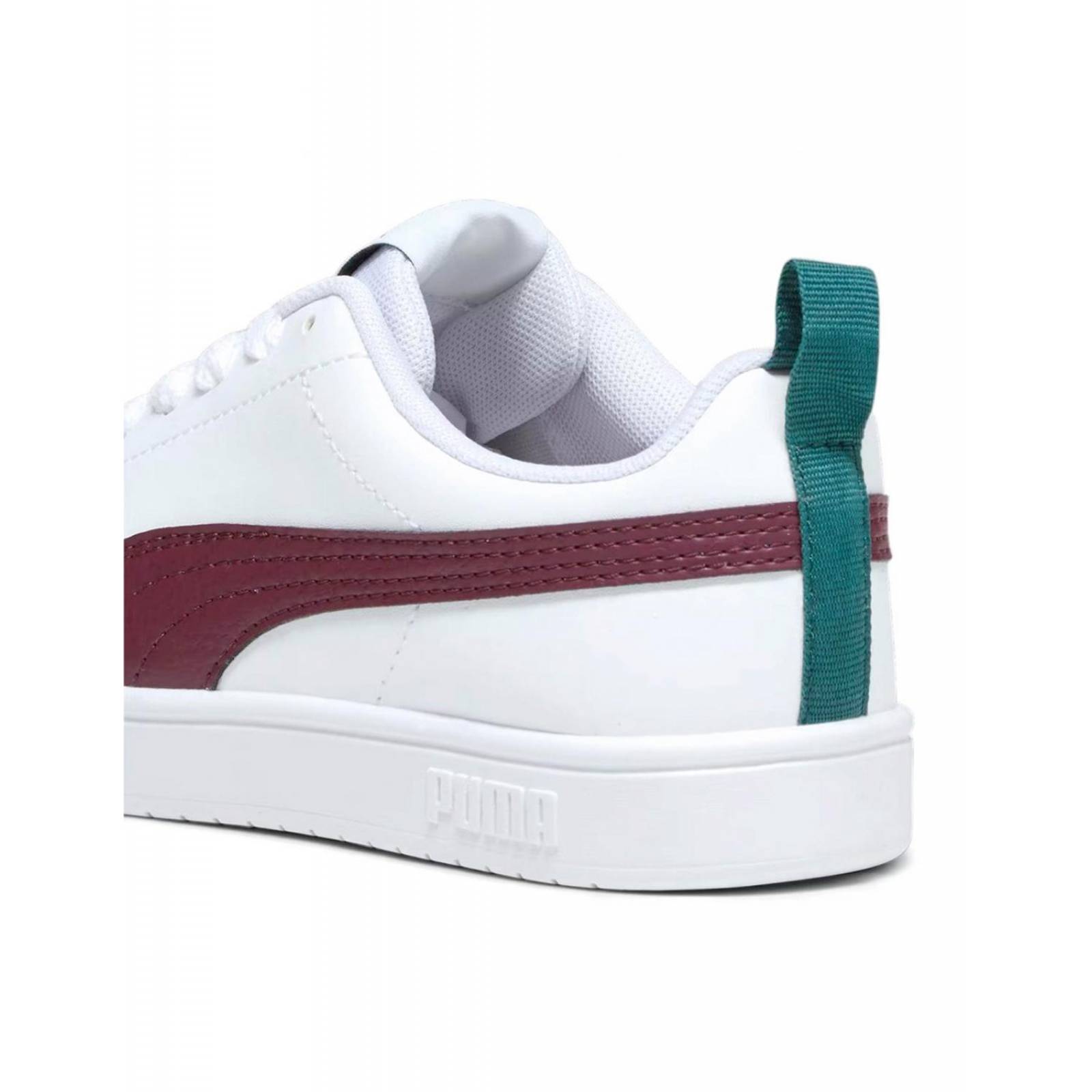 Tenis Puma Para Dama Deportivos Running Blanco-Vino 22-25 