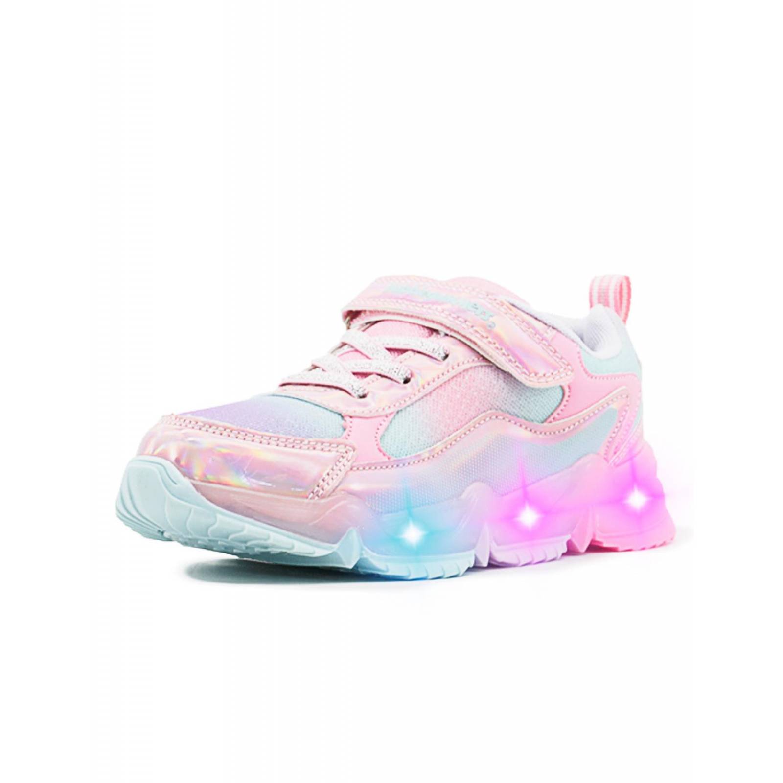 Tenis Bubble Gummers Saiko Para Niñas Con Luces Casuales 