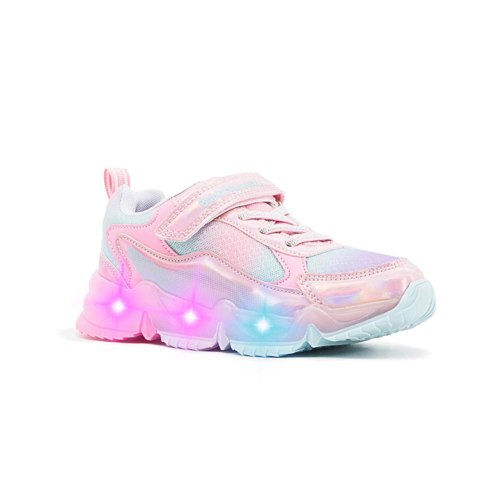 Tenis Bubble Gummers Saiko Para Niñas Con Luces Casuales 