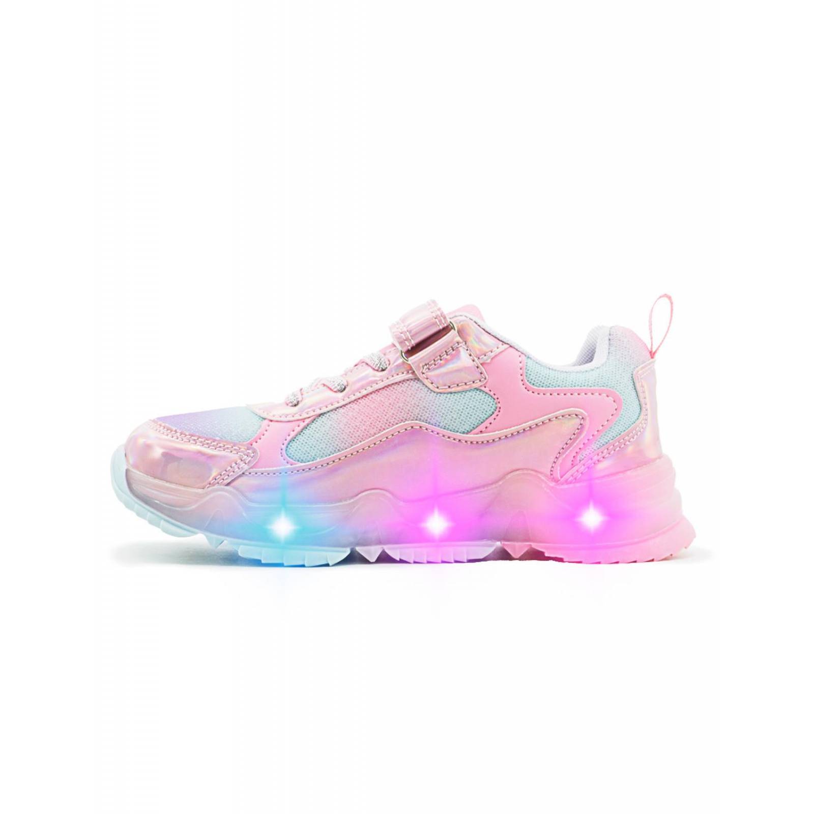 Tenis Bubble Gummers Saiko Para Niñas Con Luces Casuales 
