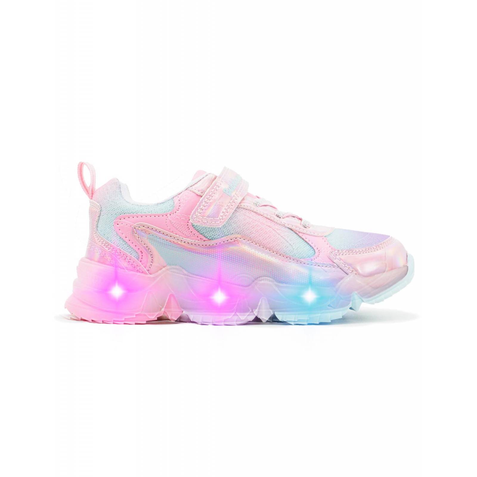 Tenis Bubble Gummers Saiko Para Niñas Con Luces Casuales 