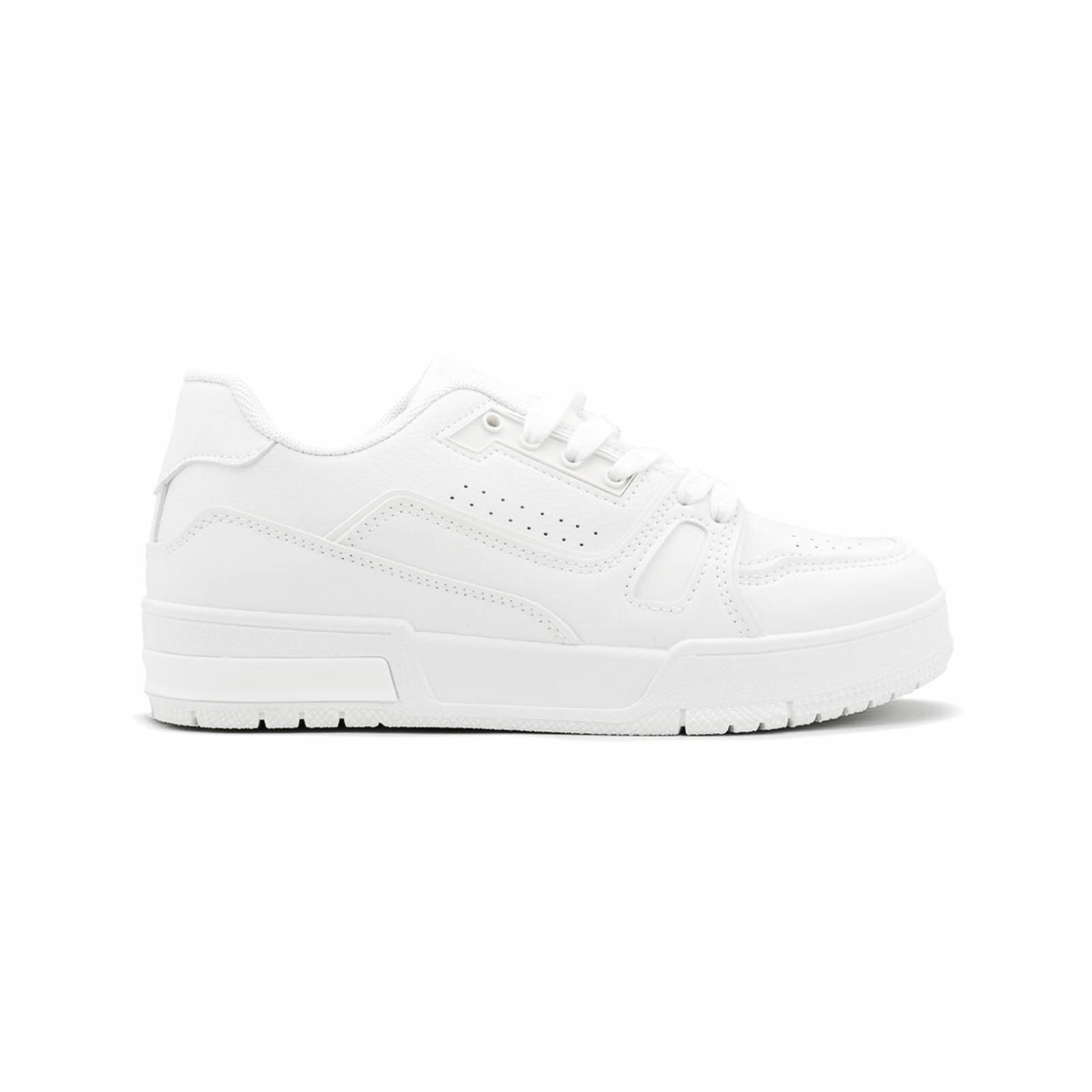 Tenis Casuales Choclo Para Mujer En Color Blanco 22-26 