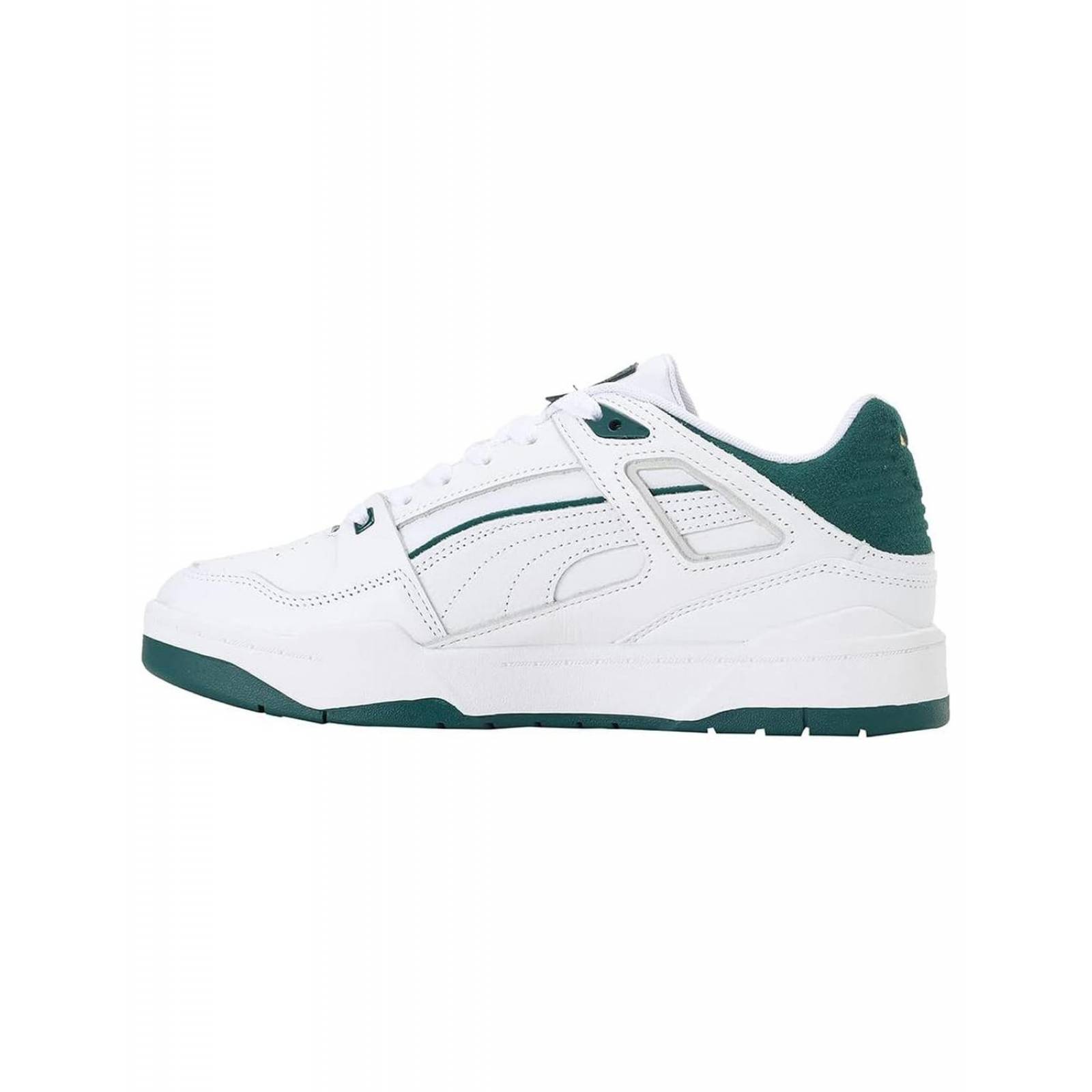 Tenis Puma Slipstream Varsyti Hombre Casual Blanco Verde 