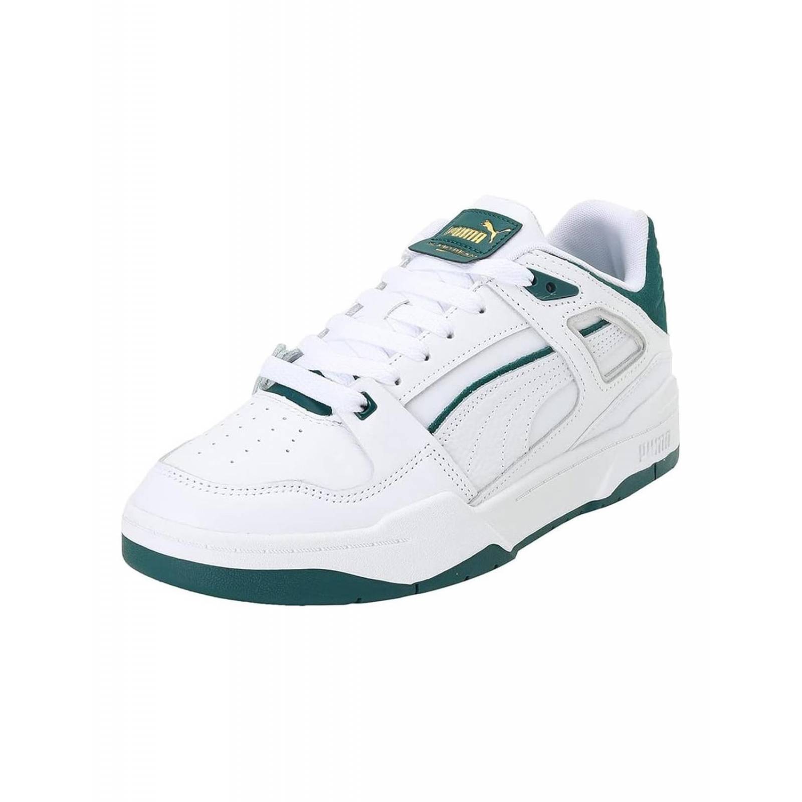 Tenis Puma Slipstream Varsyti Hombre Casual Blanco Verde 
