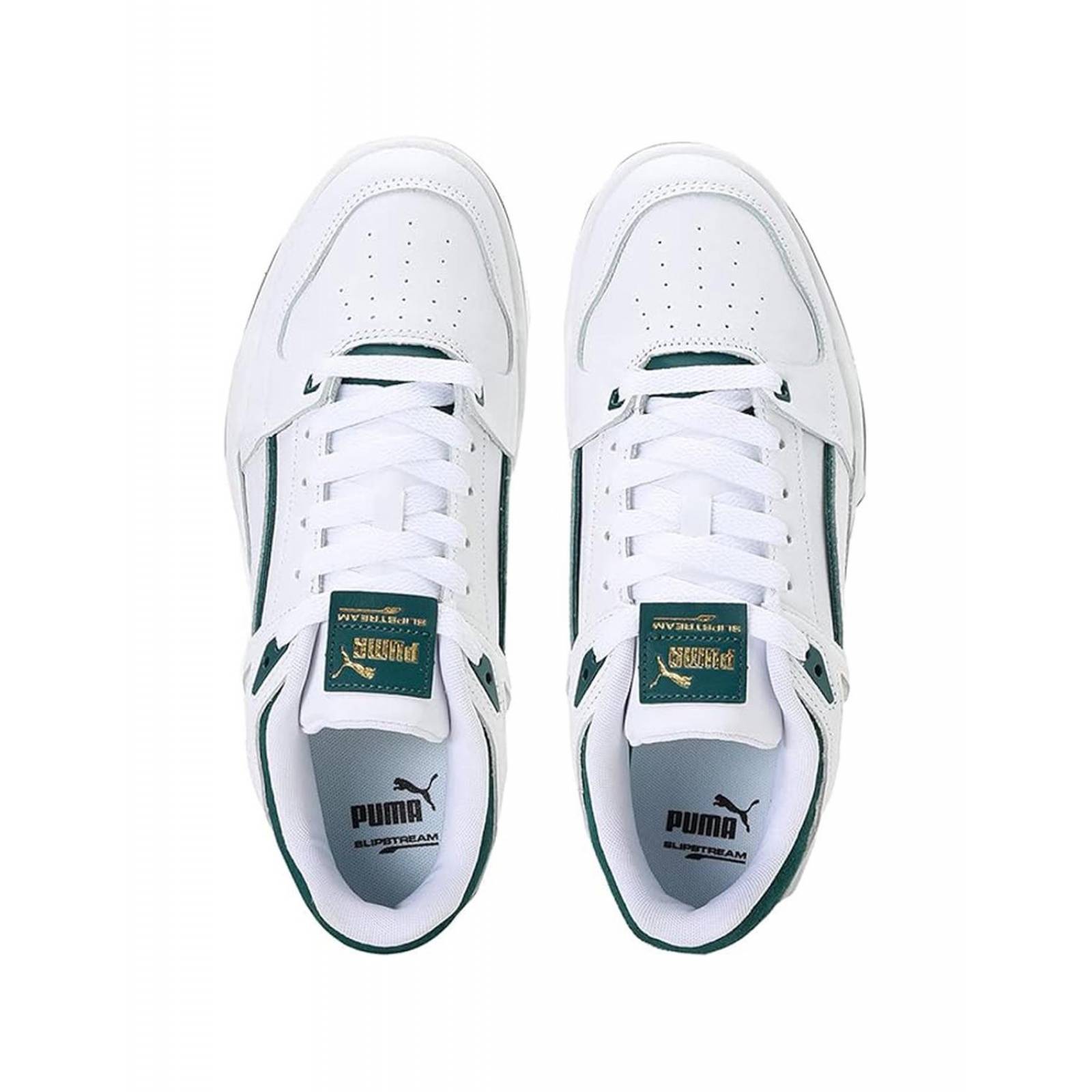 Tenis Puma Slipstream Varsyti Hombre Casual Blanco Verde 