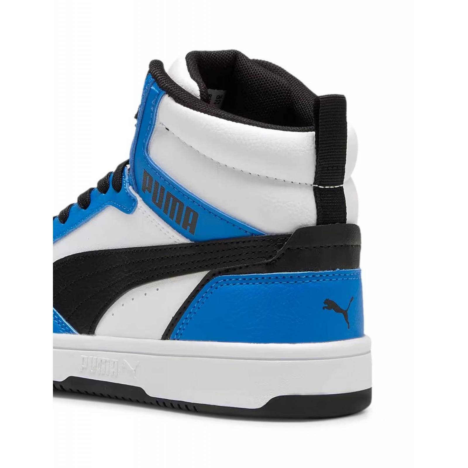 Tenis Puma Rebound V6 Blanco-azul Comodo Urbano 22-26 