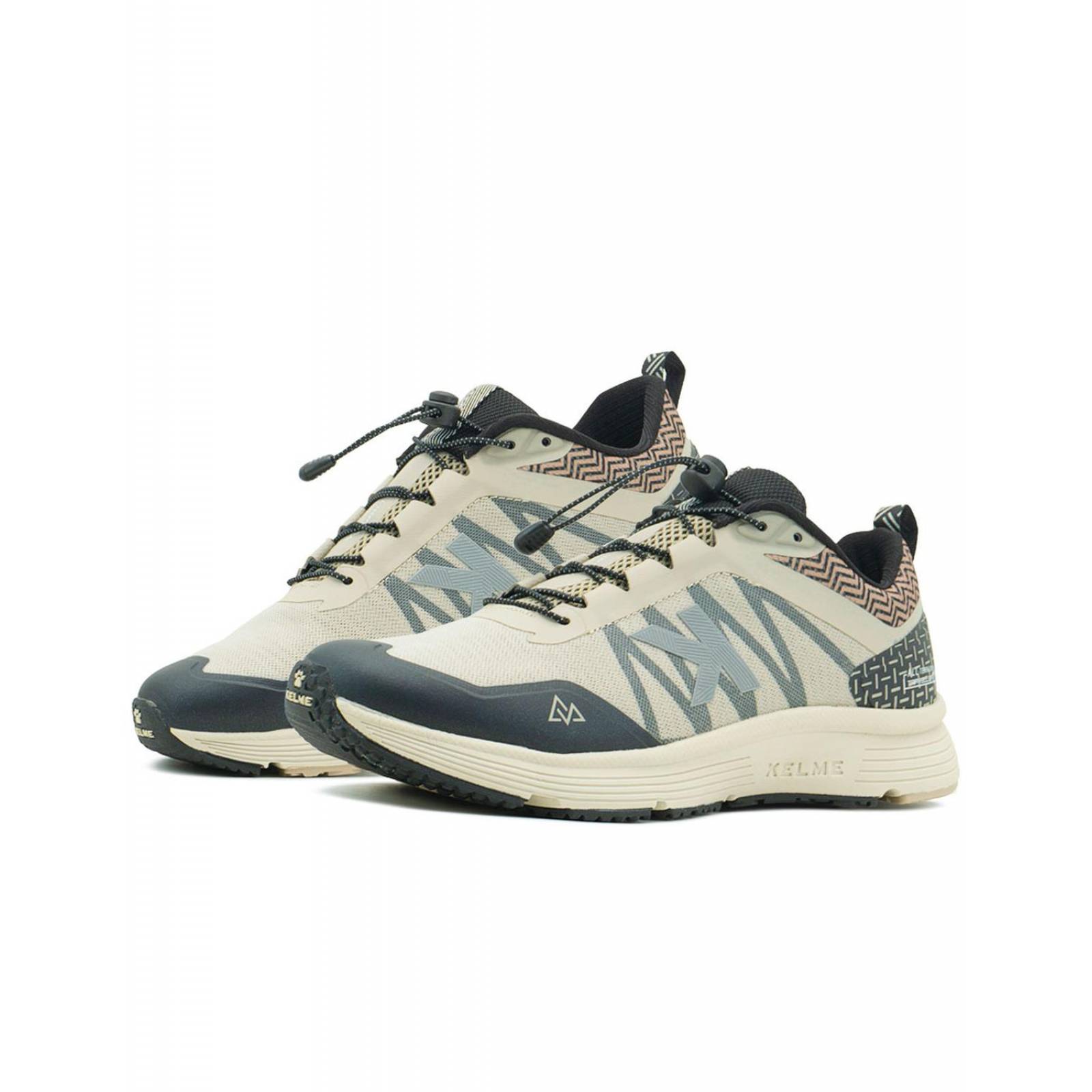 Tenis Kelme Running Malla Caballero Deportivos Camel 26-29 