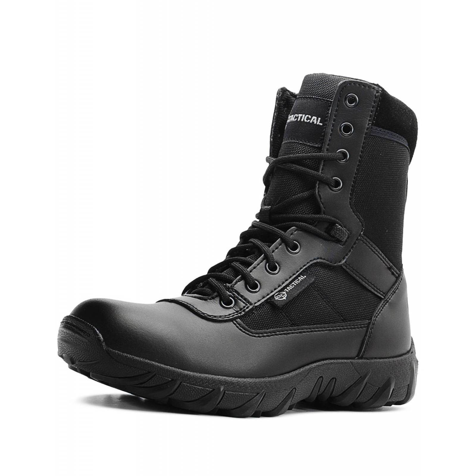 Bota OC Tactical Caballero Piel Policia Casuales 25.5-28.5 