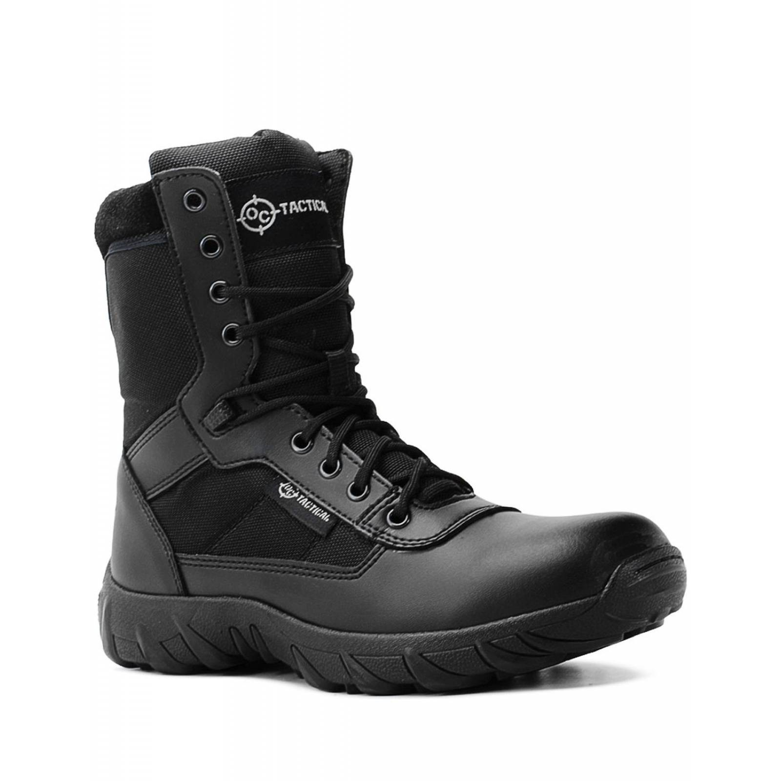Bota OC Tactical Caballero Piel Policia Casuales 25.5-28.5 
