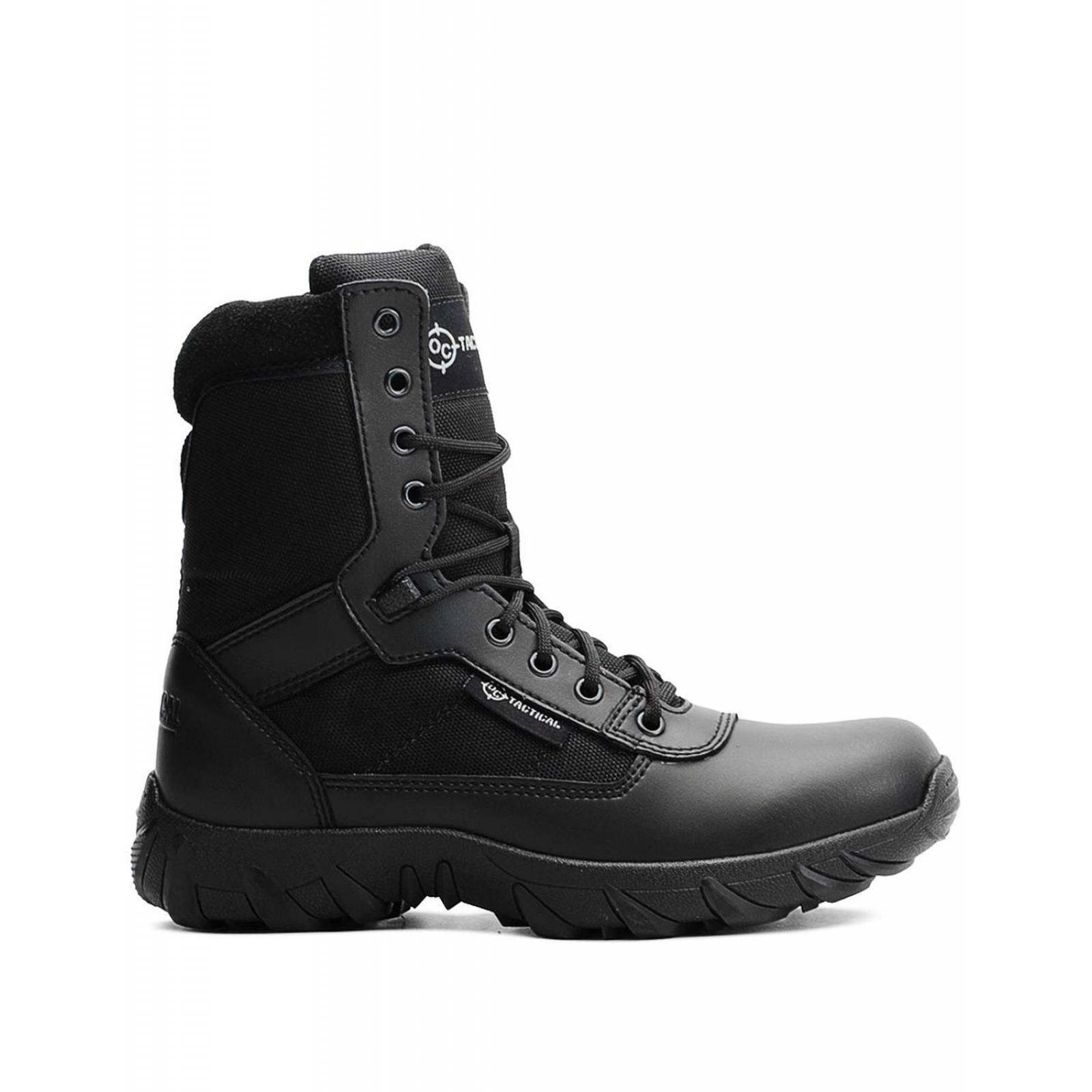 Bota OC Tactical Caballero Piel Policia Casuales 25.5-28.5 