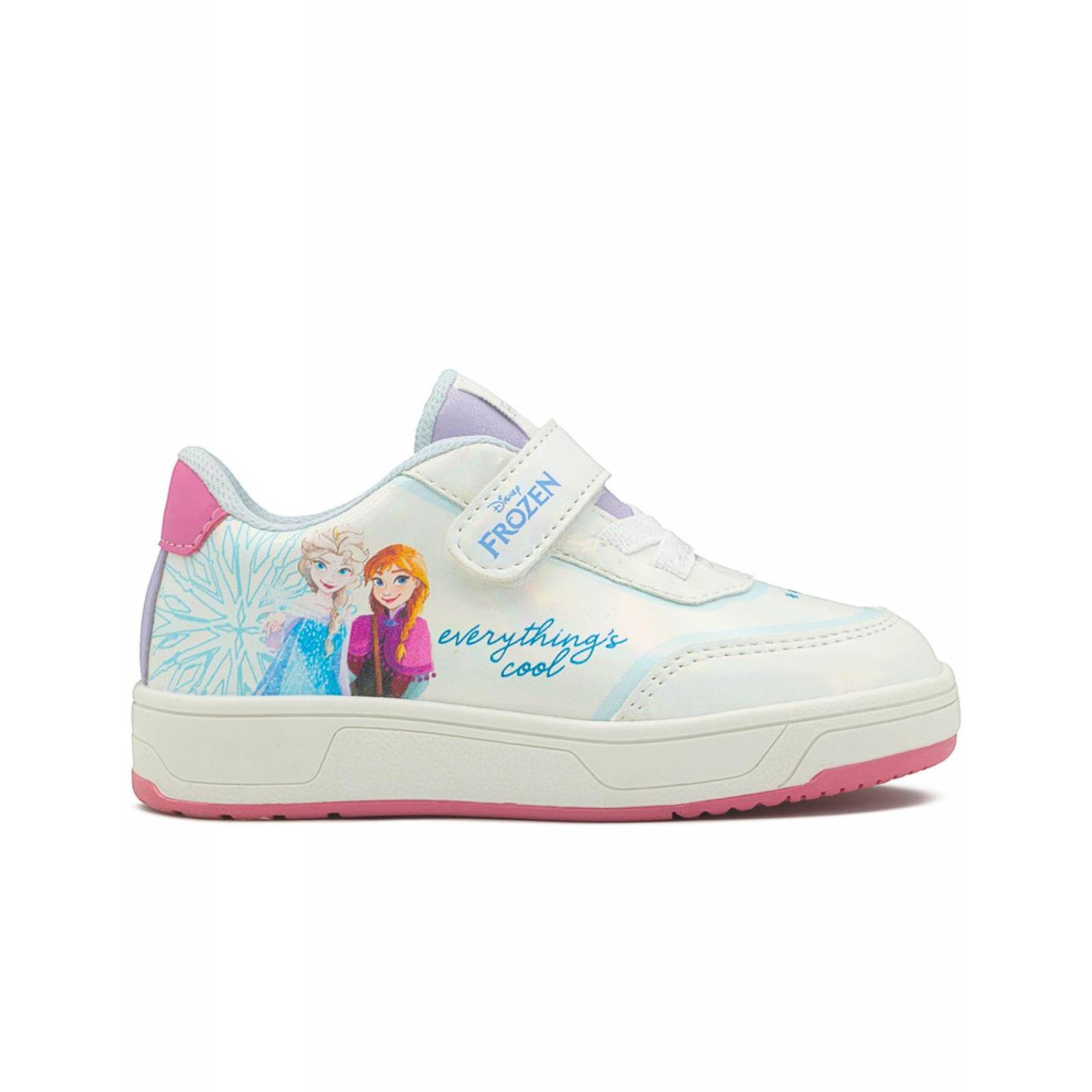 Tenis Tropicana Para Niña Disney Frozen Elsa Anna Velcro 