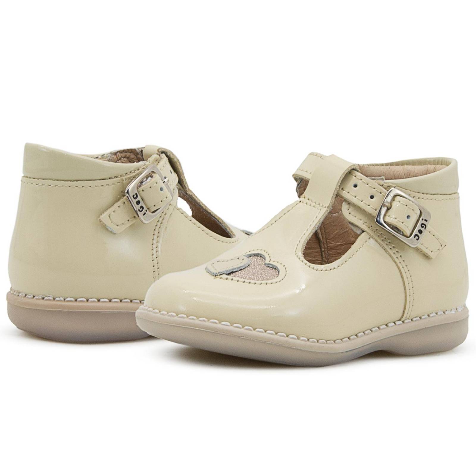 Bota Dogi Para Niña Casuales Piel Charol Tortola 12-21.5 