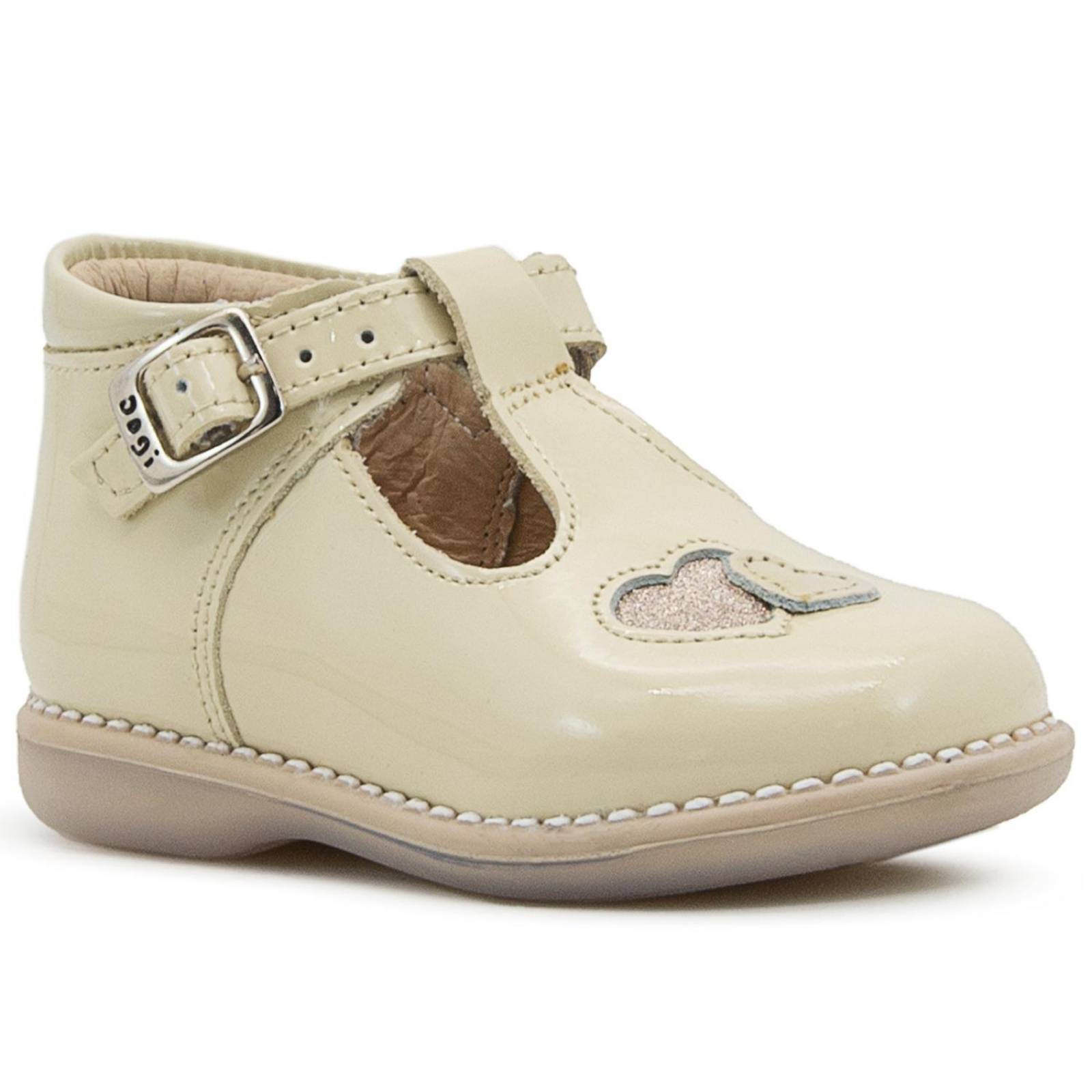 Bota Dogi Para Niña Casuales Piel Charol Tortola 12-21.5 