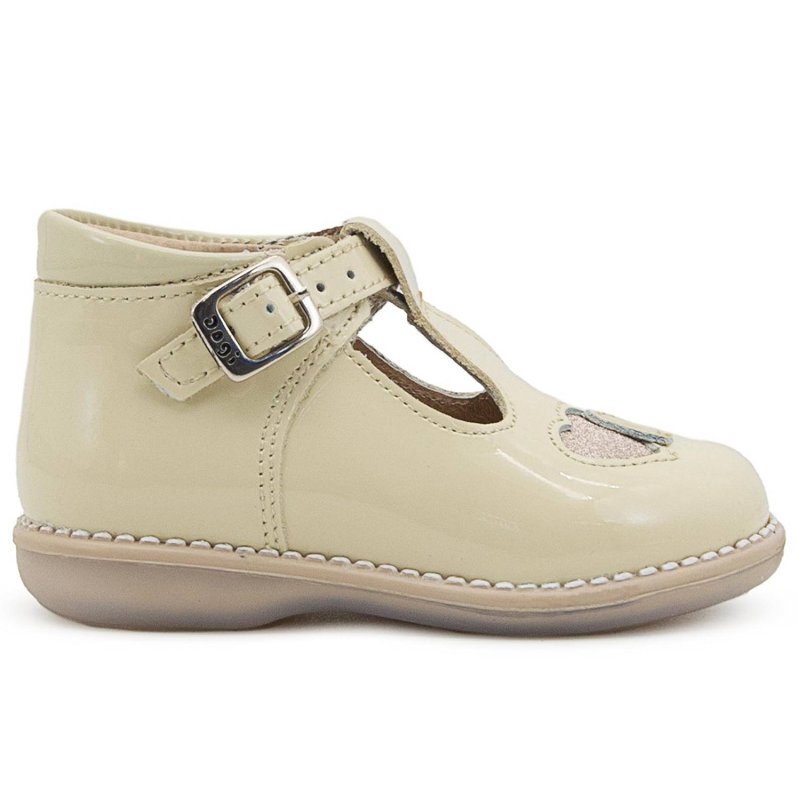 Bota Dogi Para Niña Casuales Piel Charol Tortola 12-21.5 