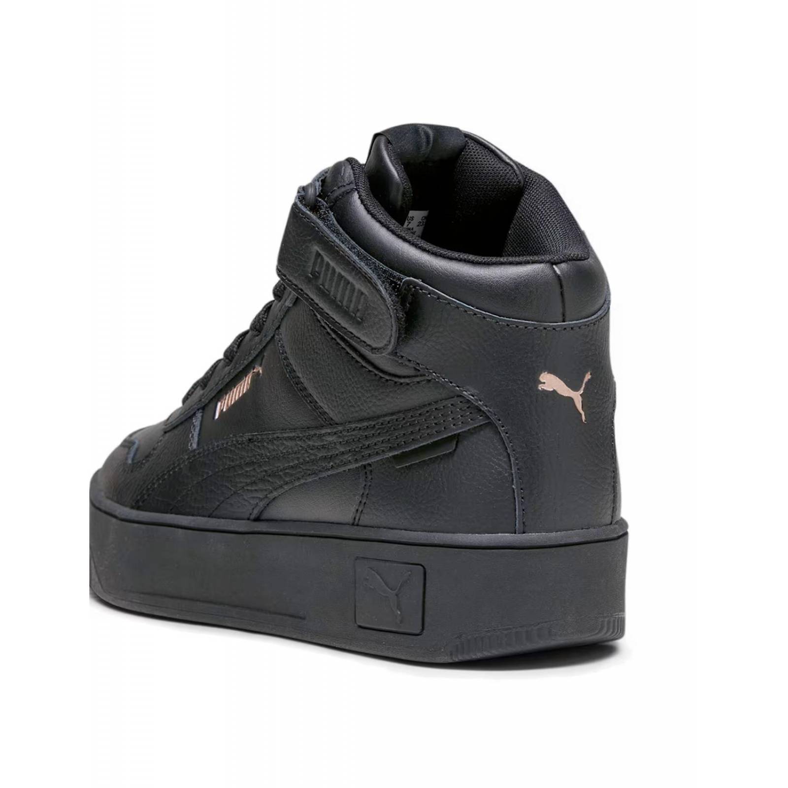 Tenis Bota Puma Dama Running Plataforma Urbano Negro 22-26 