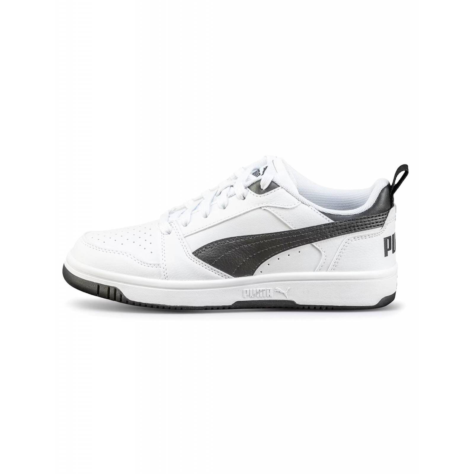 Tenis Puma Rebound Para Caballero Casual Blanco Negro 25-28 