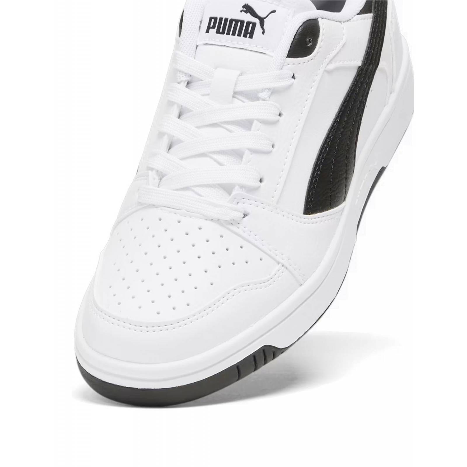 Tenis Puma Rebound Para Caballero Casual Blanco Negro 25-28 