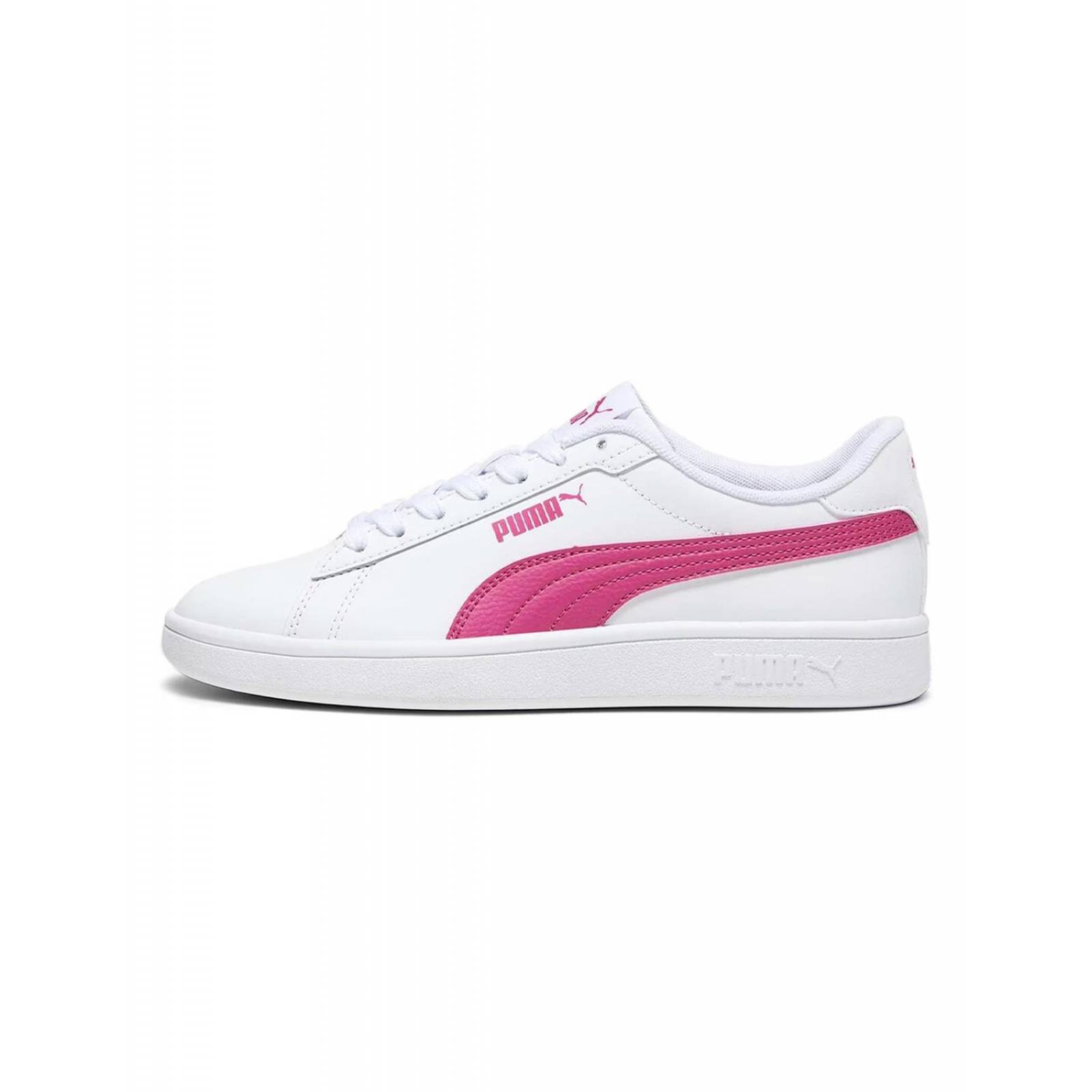 Tenis Puma Smash Dama Casual Deportivos Blanco/Fiusha 22-25 
