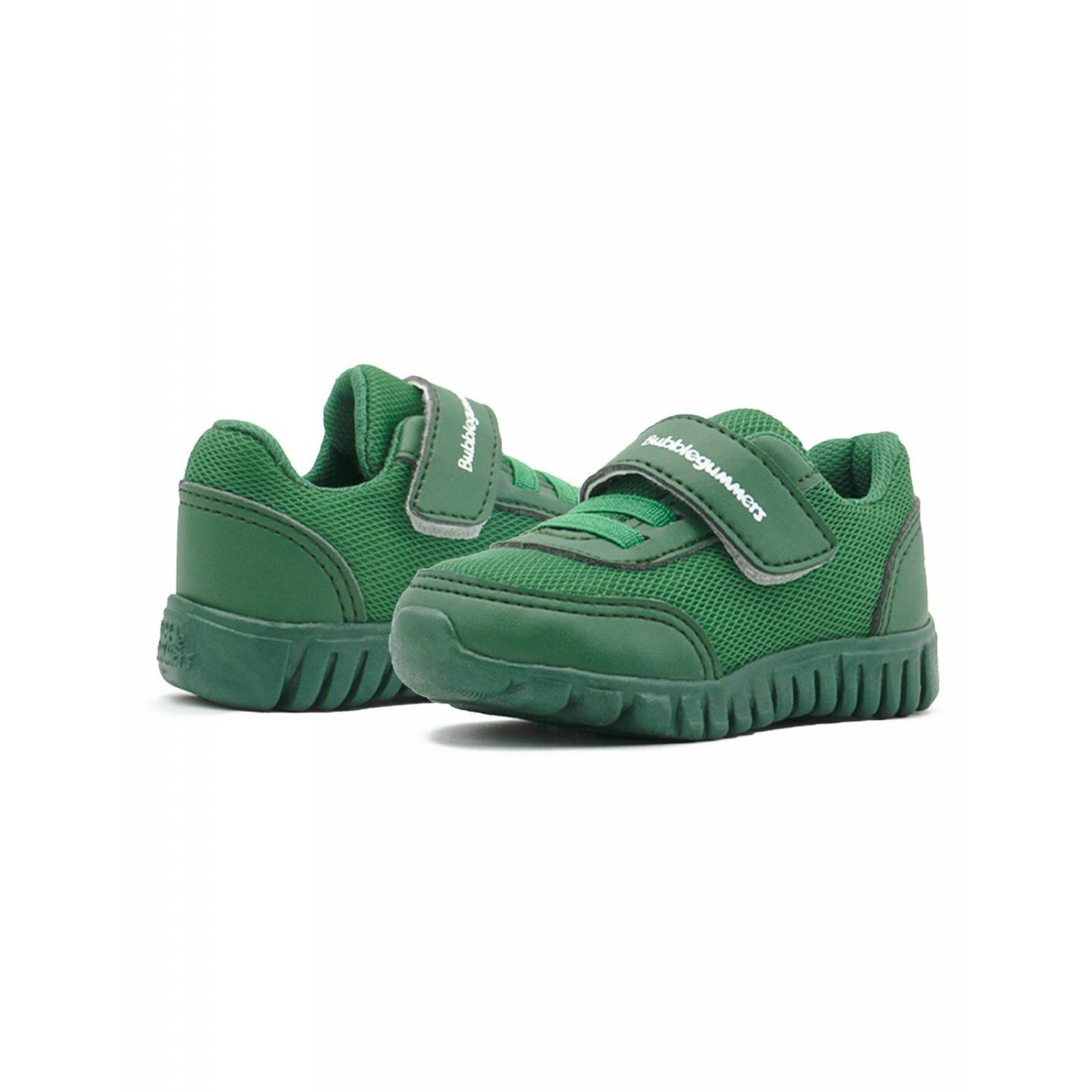 Tenis Moda Casual Niño Bubble Gummers Hit Color Verde 13-19 