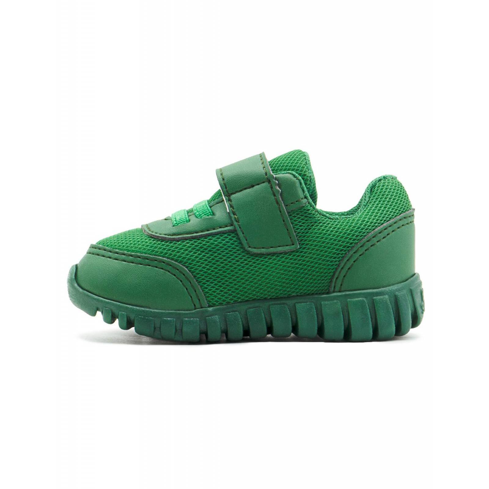 Tenis Moda Casual Niño Bubble Gummers Hit Color Verde 13-19 
