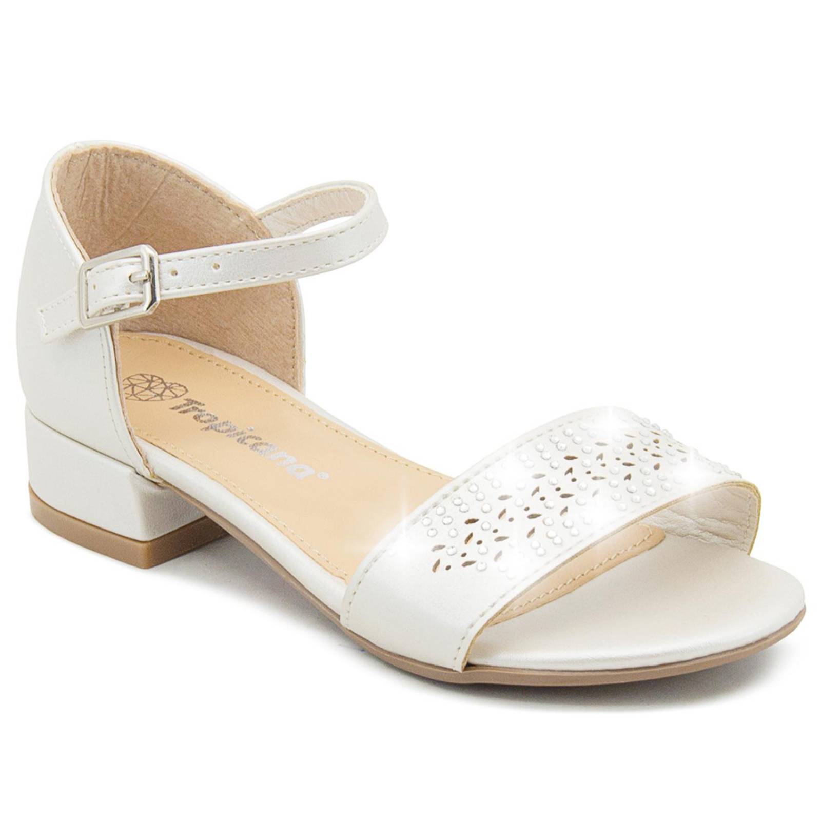 Zapatillas Tropicana Para Dama Casuales Color Perla 18-26 