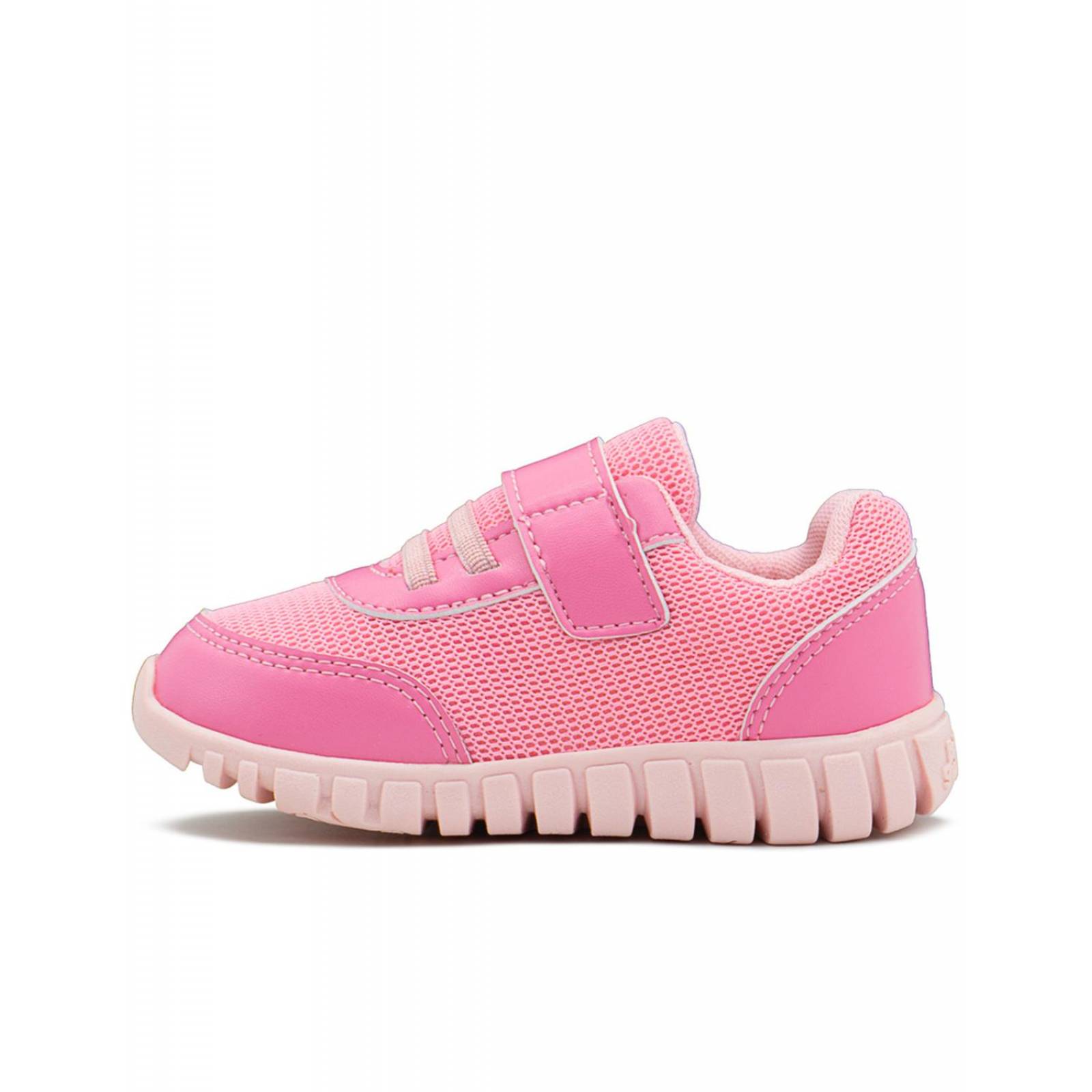 Tenis Bubble Gummers Hit Para Niña Ajuste Velco En Rosa Pop 