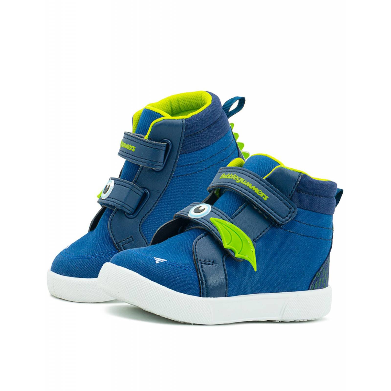 Tenis Bota Bubble Gummers Trébol Para Niño Doble Velcro