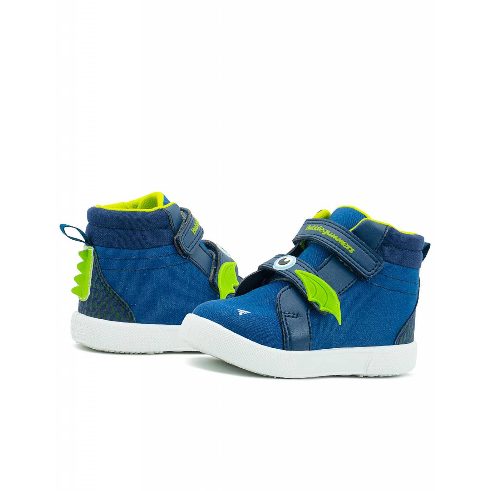 Tenis Bota Bubble Gummers Trébol Para Niño Doble Velcro