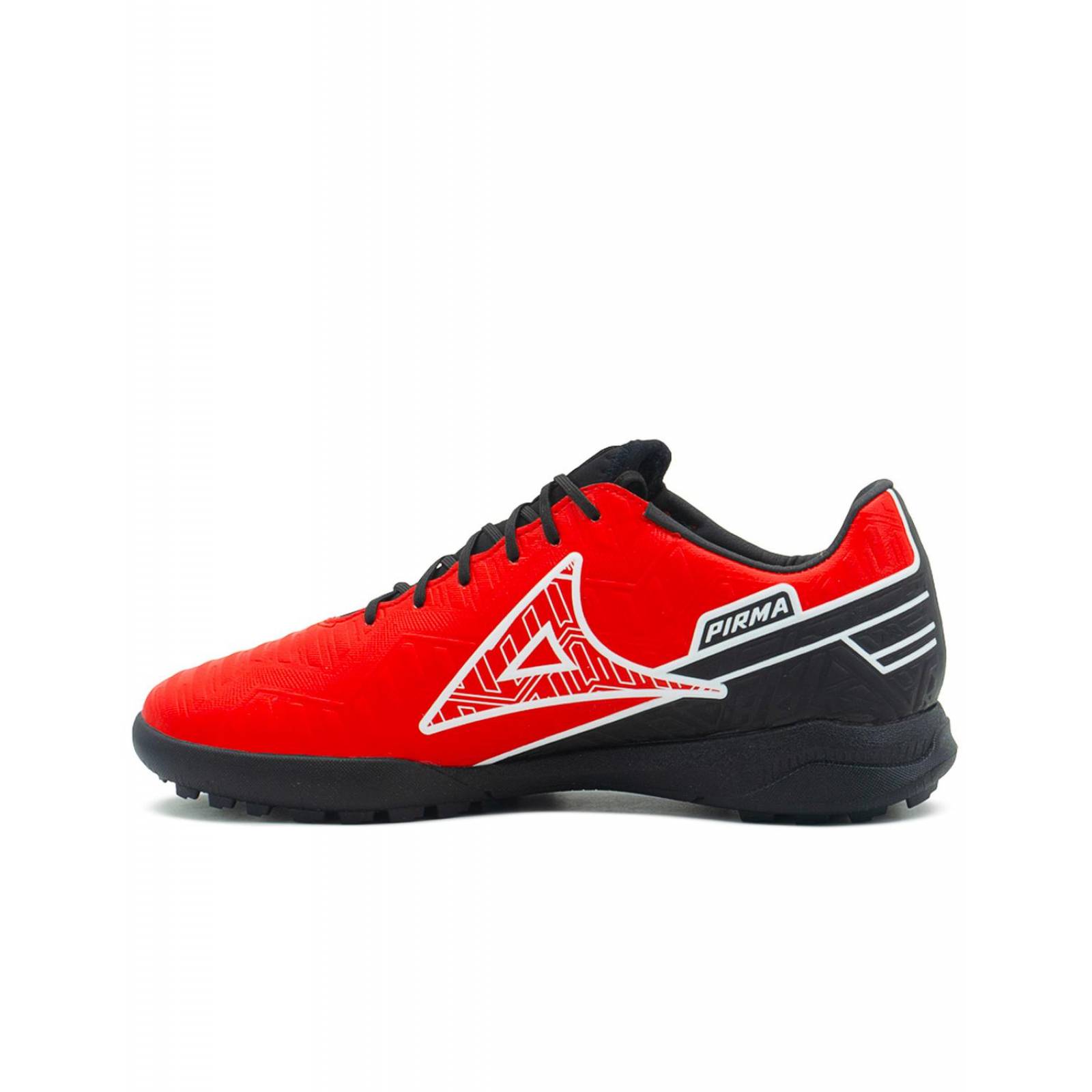 Tenis Pirma Para Niño Fútbol Soccer Tachos Rojo/Negro 15-21 