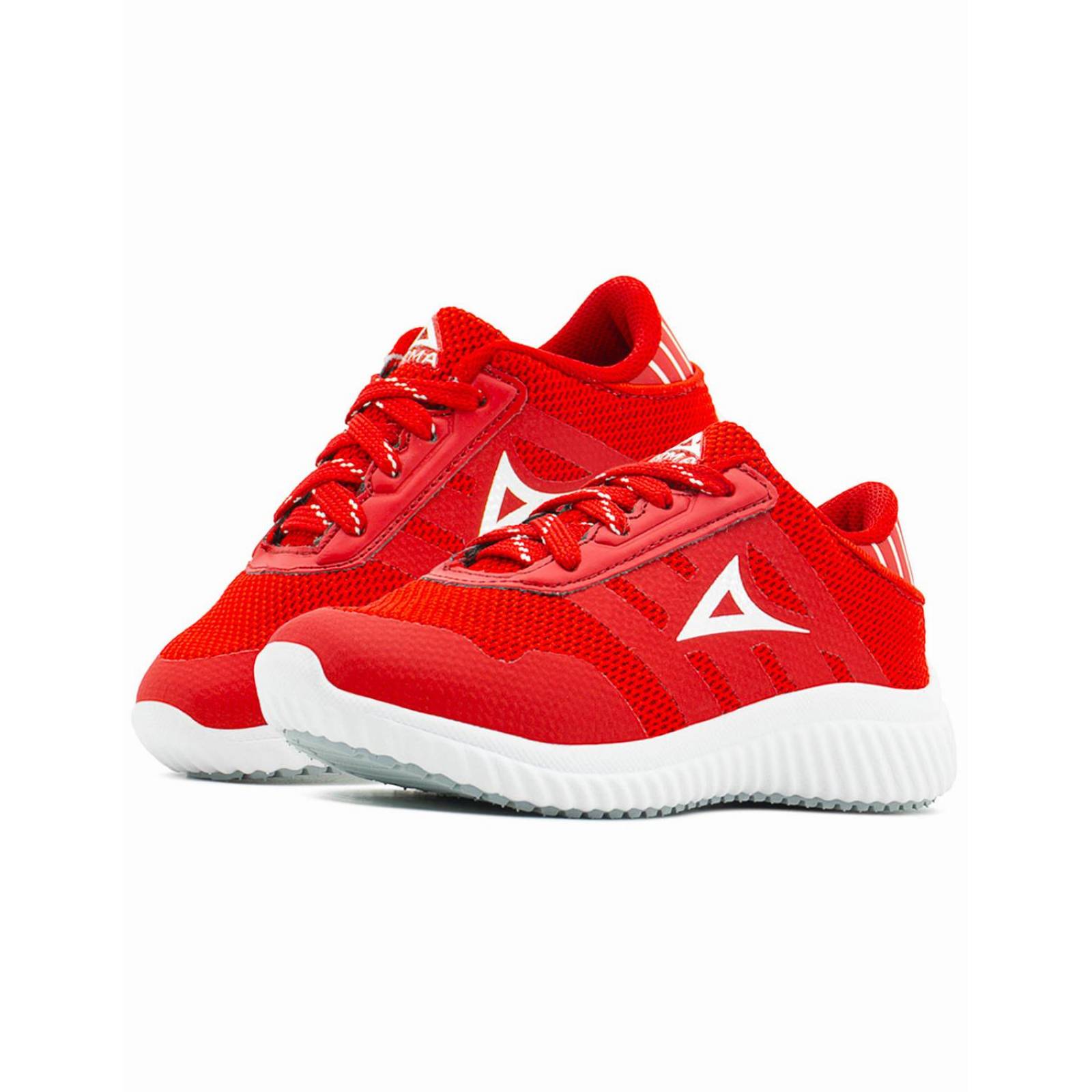 Tenis Pirma Para Hombre Running Deportivos Color Rojo