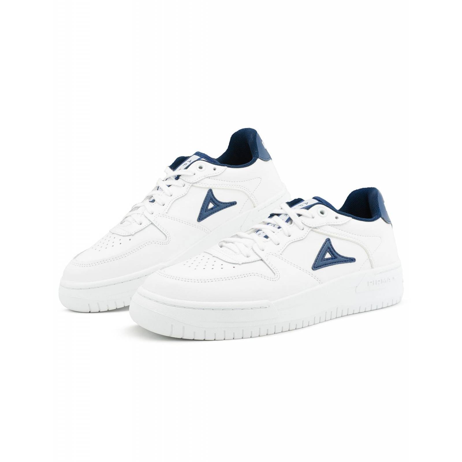 Tenis Urbano Pirma Para Hombre Sneakers Color Blanco/Marino 