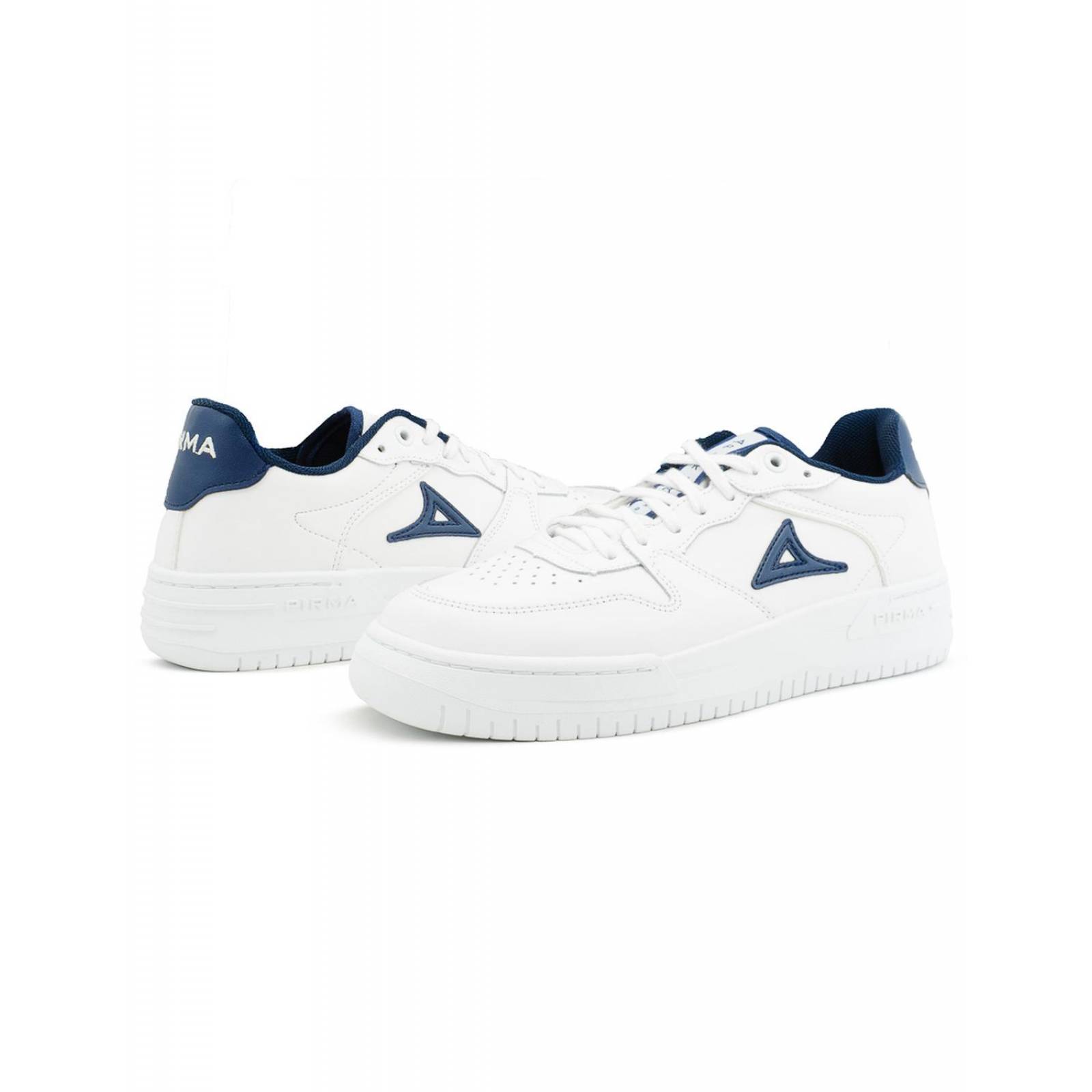 Tenis Urbano Pirma Para Hombre Sneakers Color Blanco/Marino 