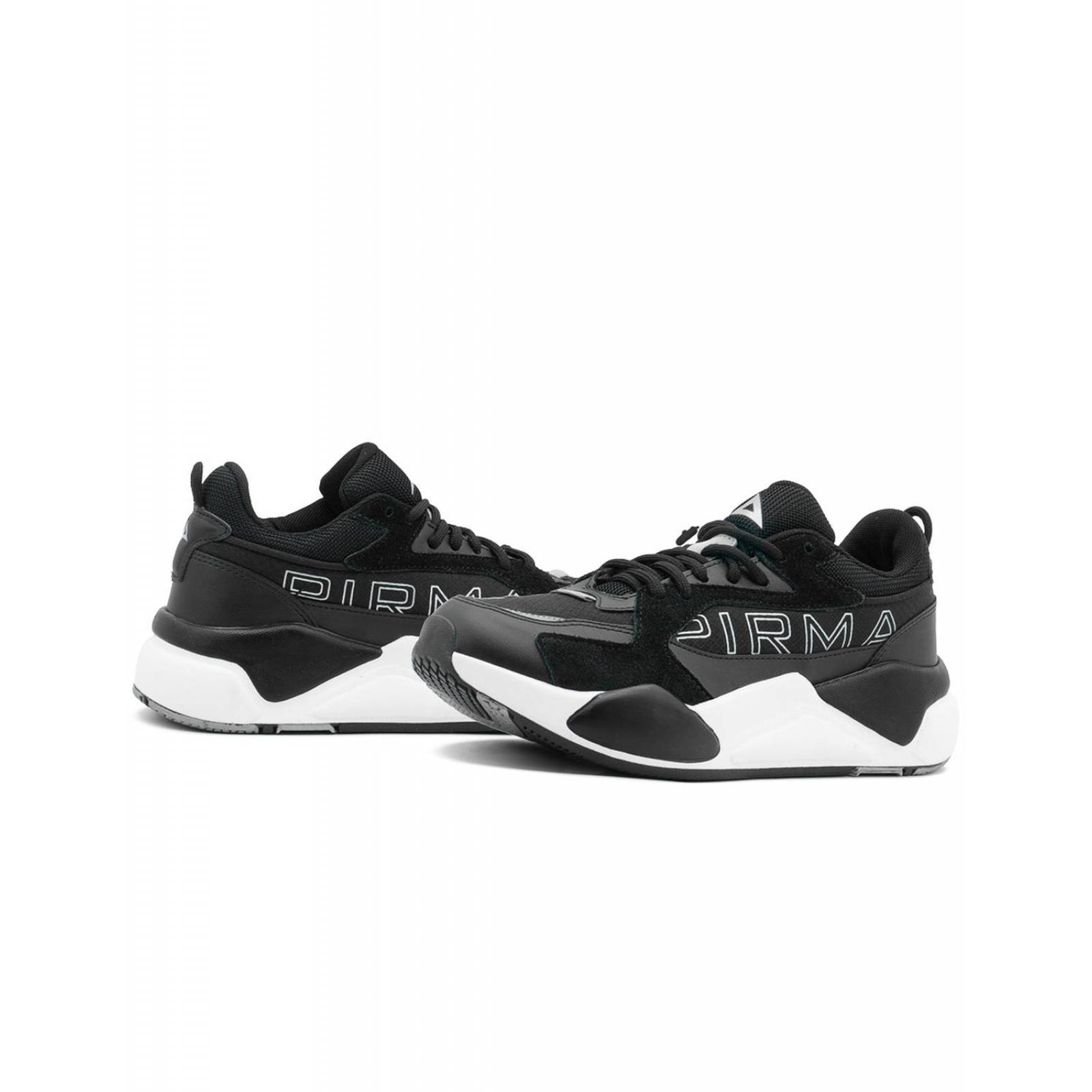 Tenis Pirma Urbano Para Hombre Cronos Color Negro 23-28 