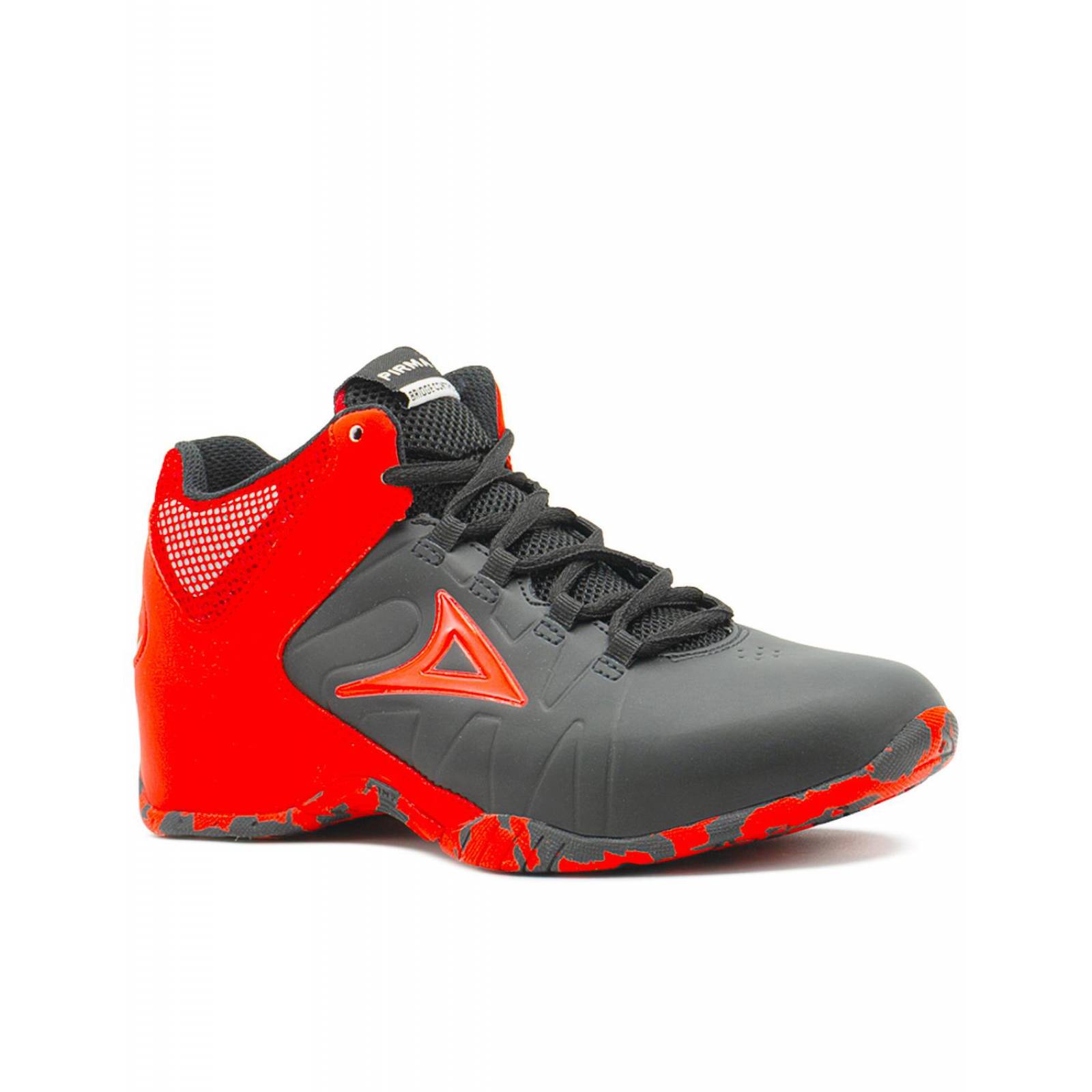 Tenis Pirma Para Hombre Deportivos Basquetbol Negro/Rojo II 