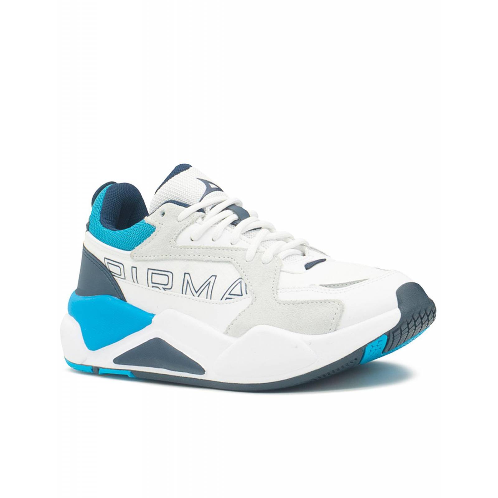 Tenis Pirma Urbano Para Hombre Cronos Color Blanco 23-28 